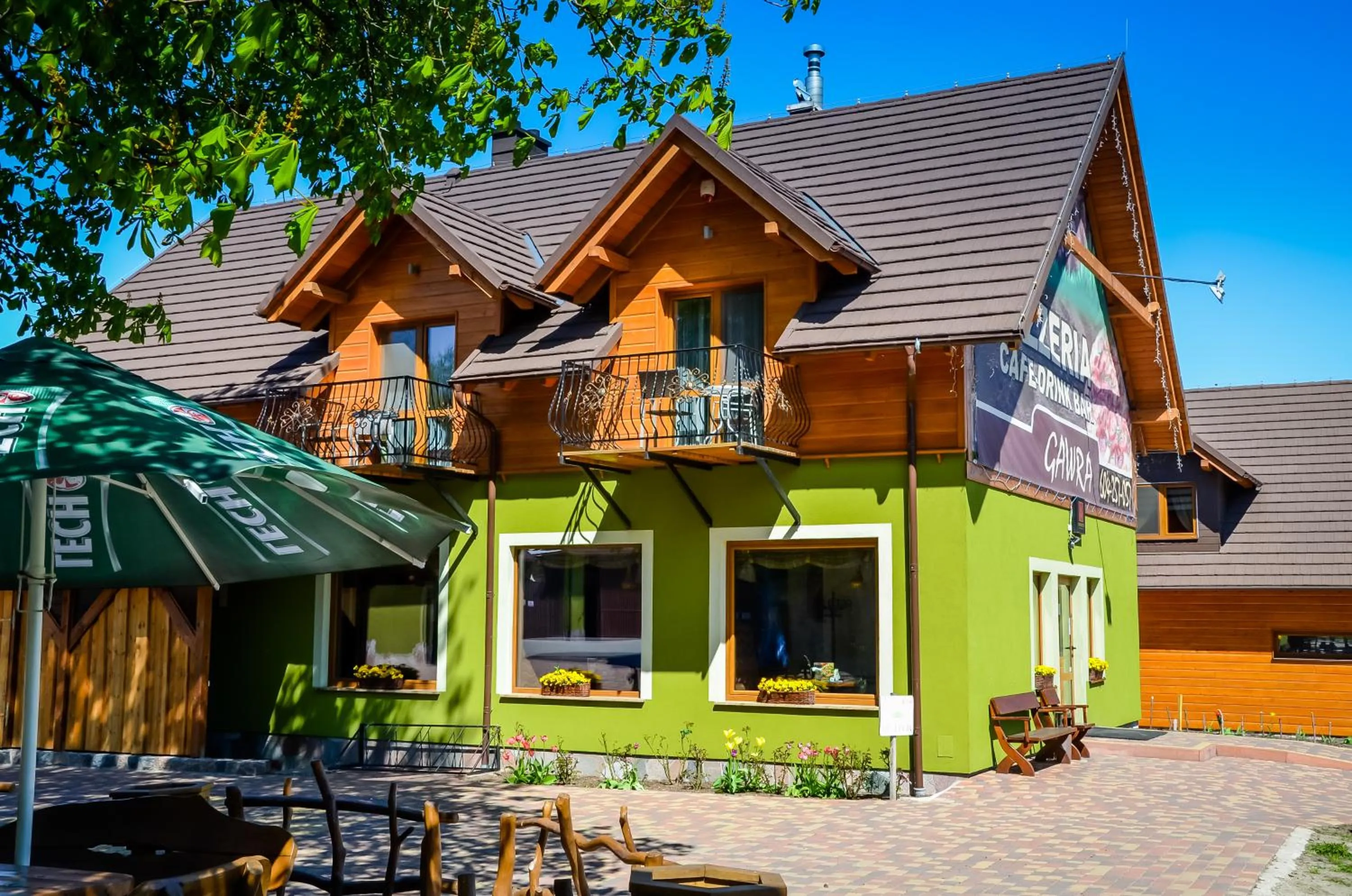 Facade/entrance in Osada Koszałkowo Wieżyca