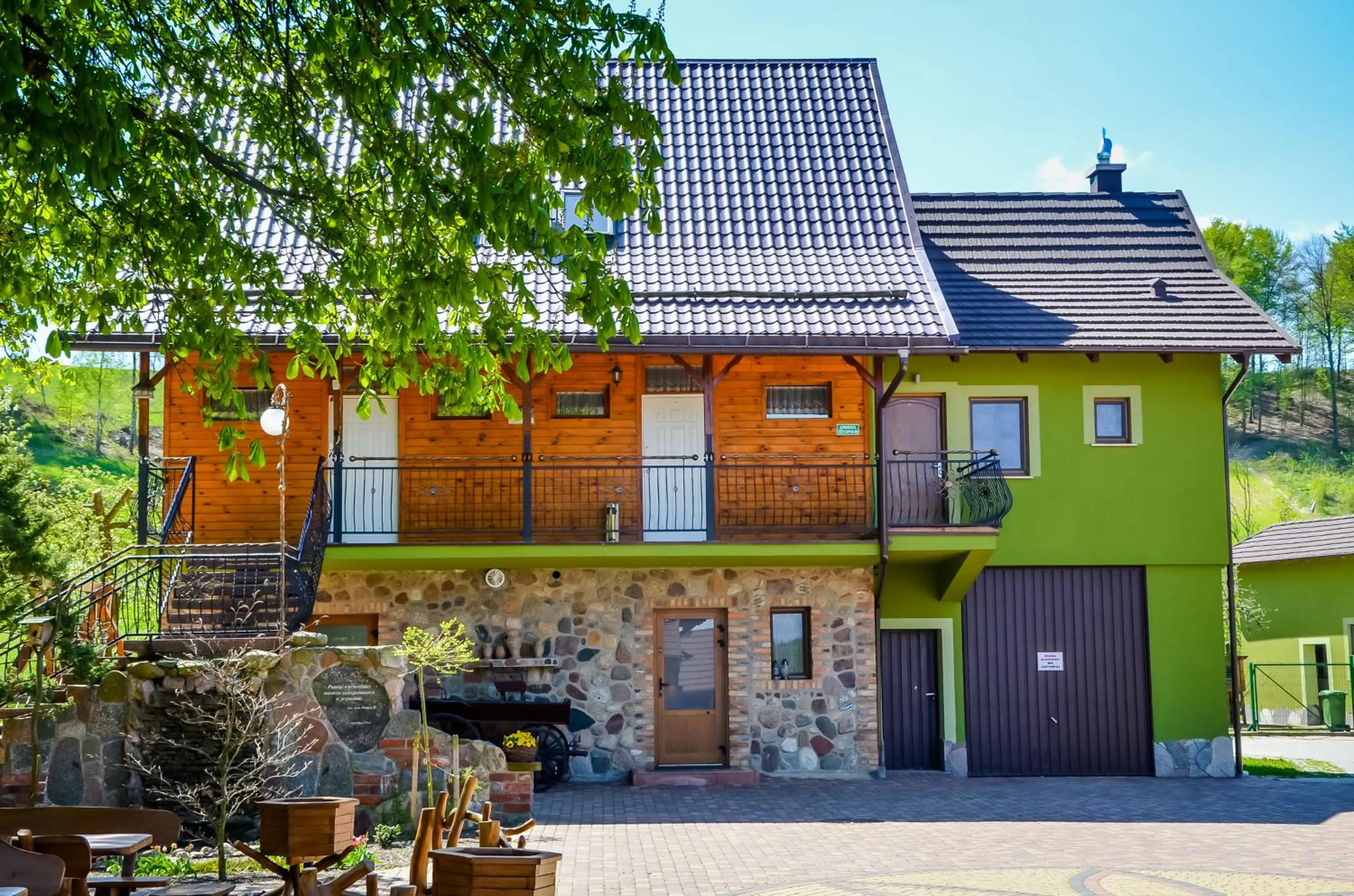 Facade/entrance in Osada Koszałkowo Wieżyca