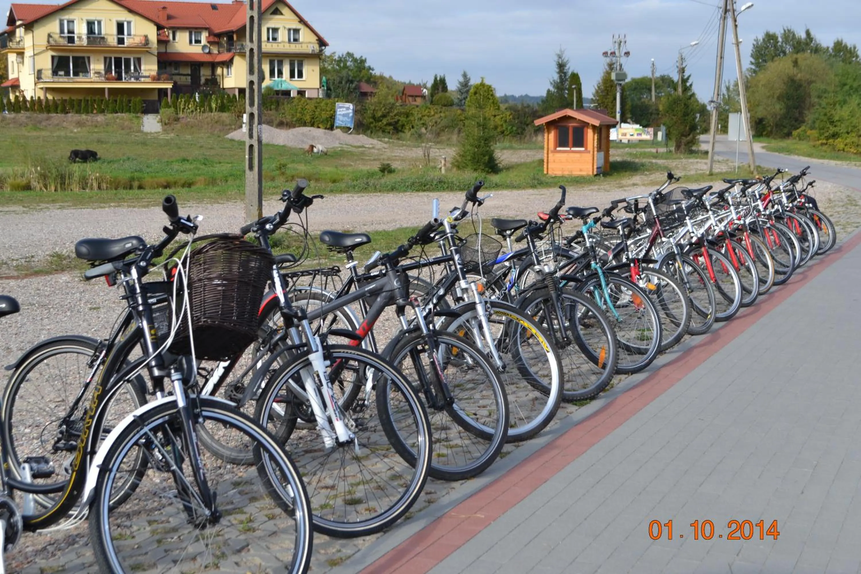 Cycling in Osada Koszałkowo Wieżyca