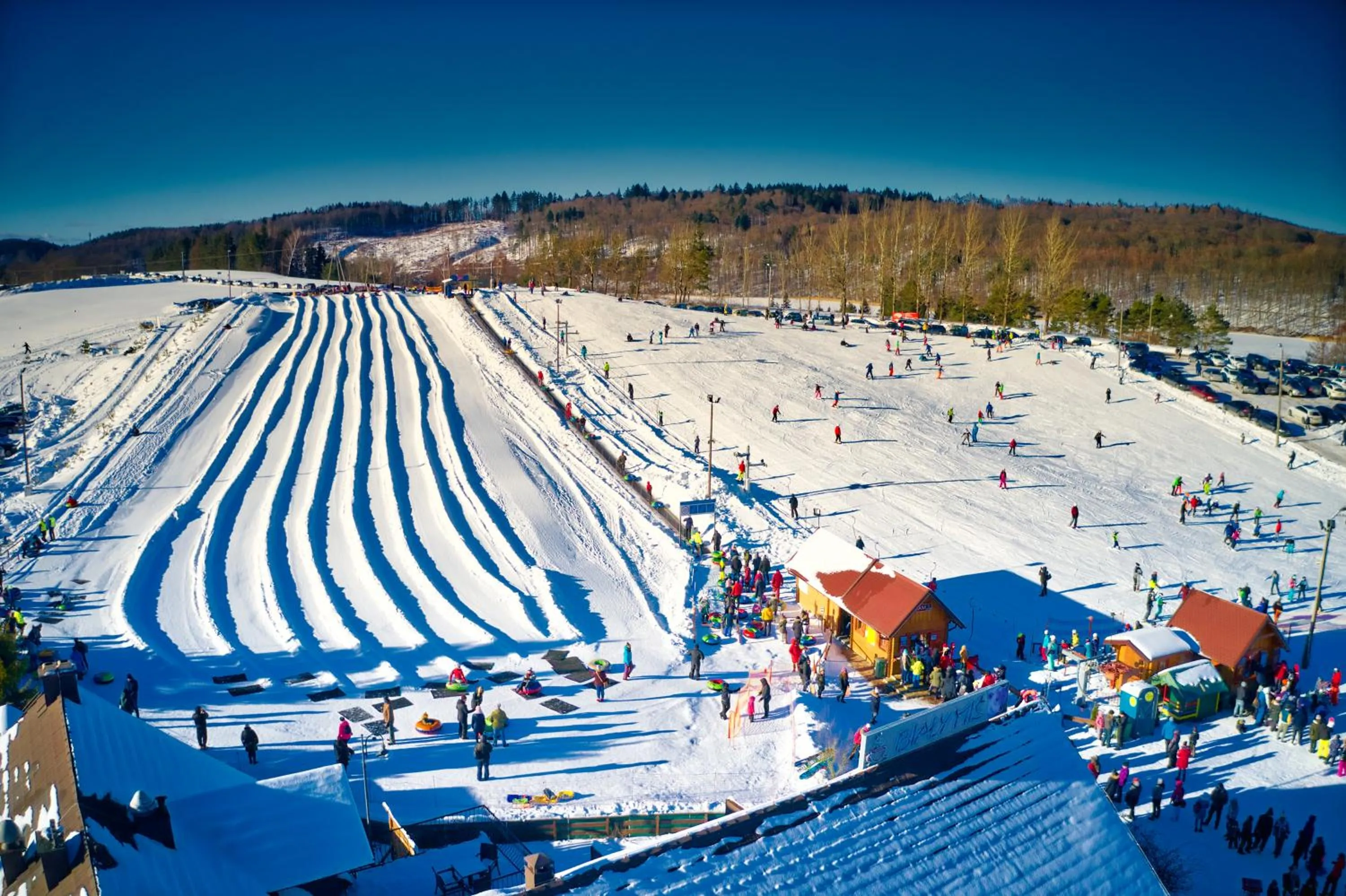 Winter in Osada Koszałkowo Wieżyca