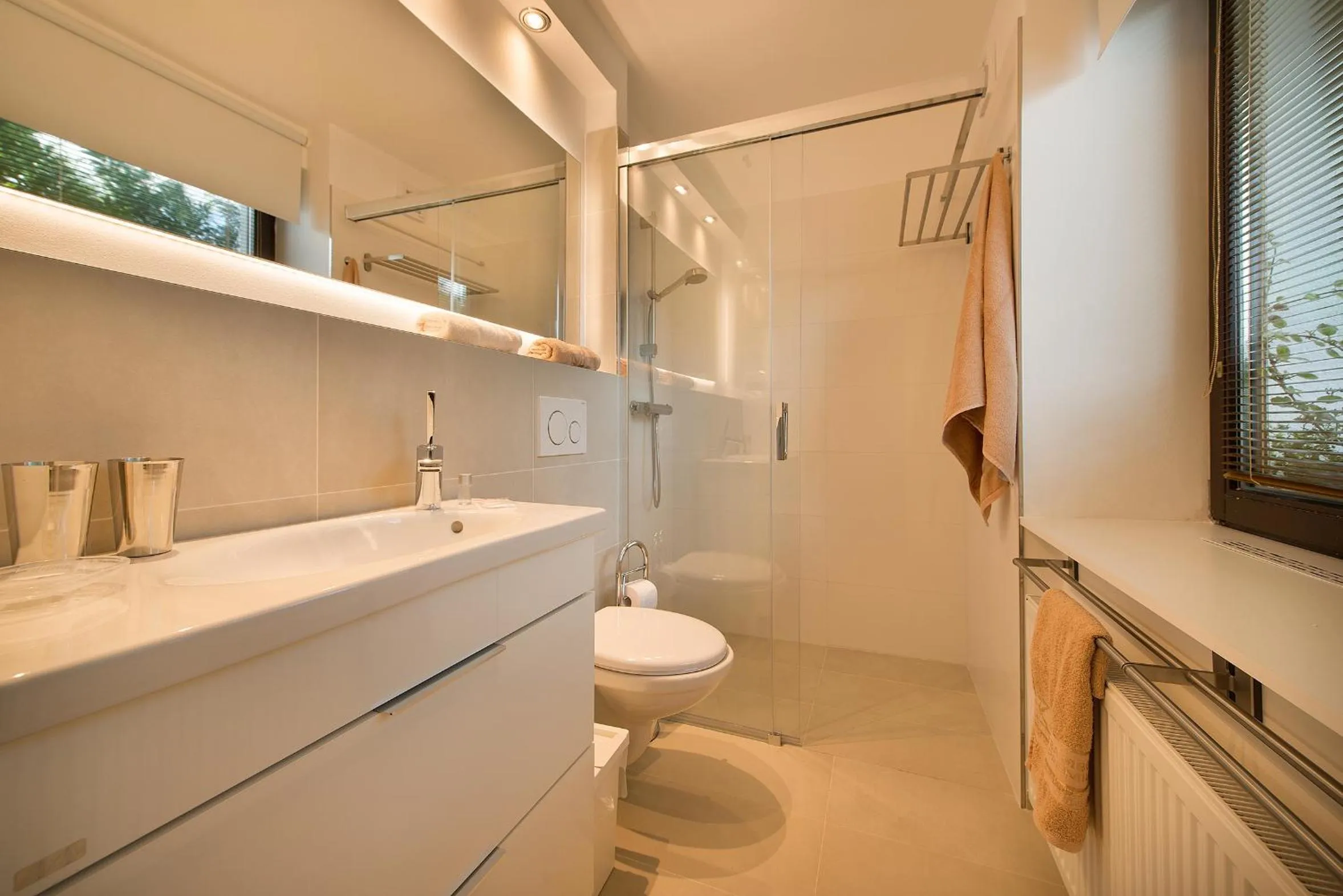 Bathroom in A. V. Pension Praha