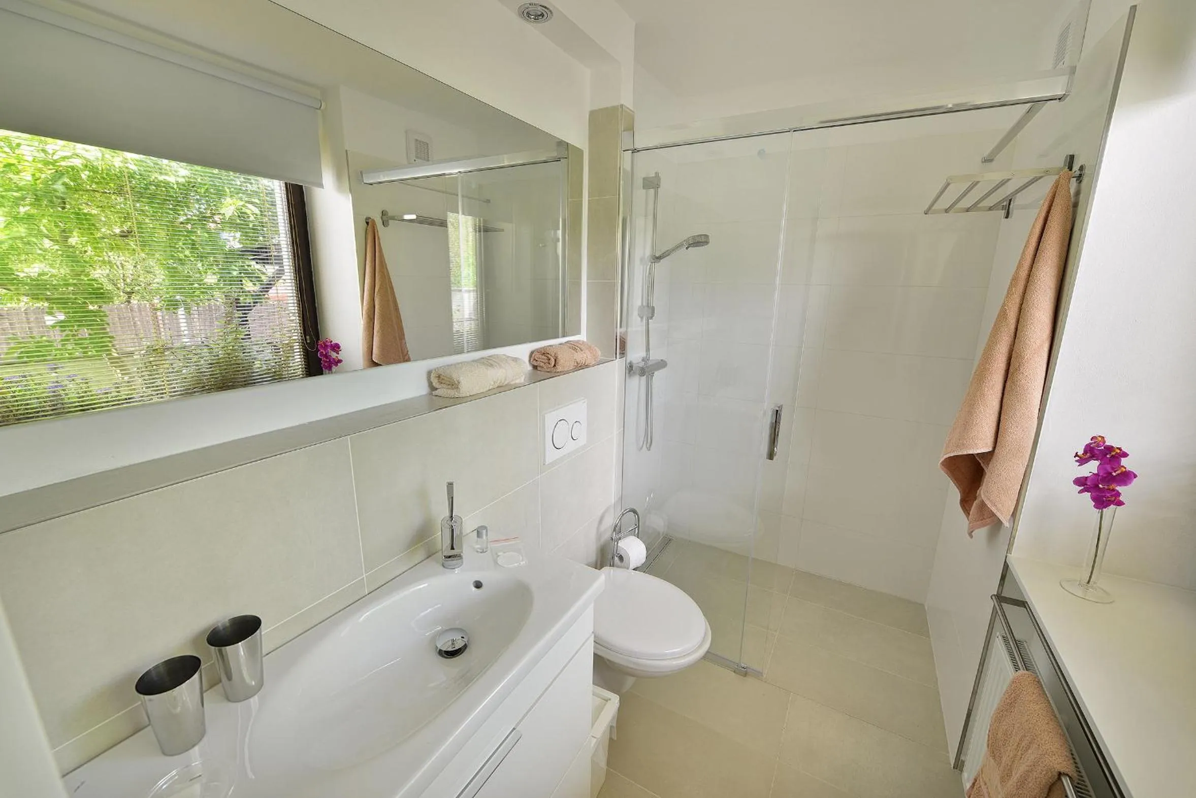 Bathroom in A. V. Pension Praha