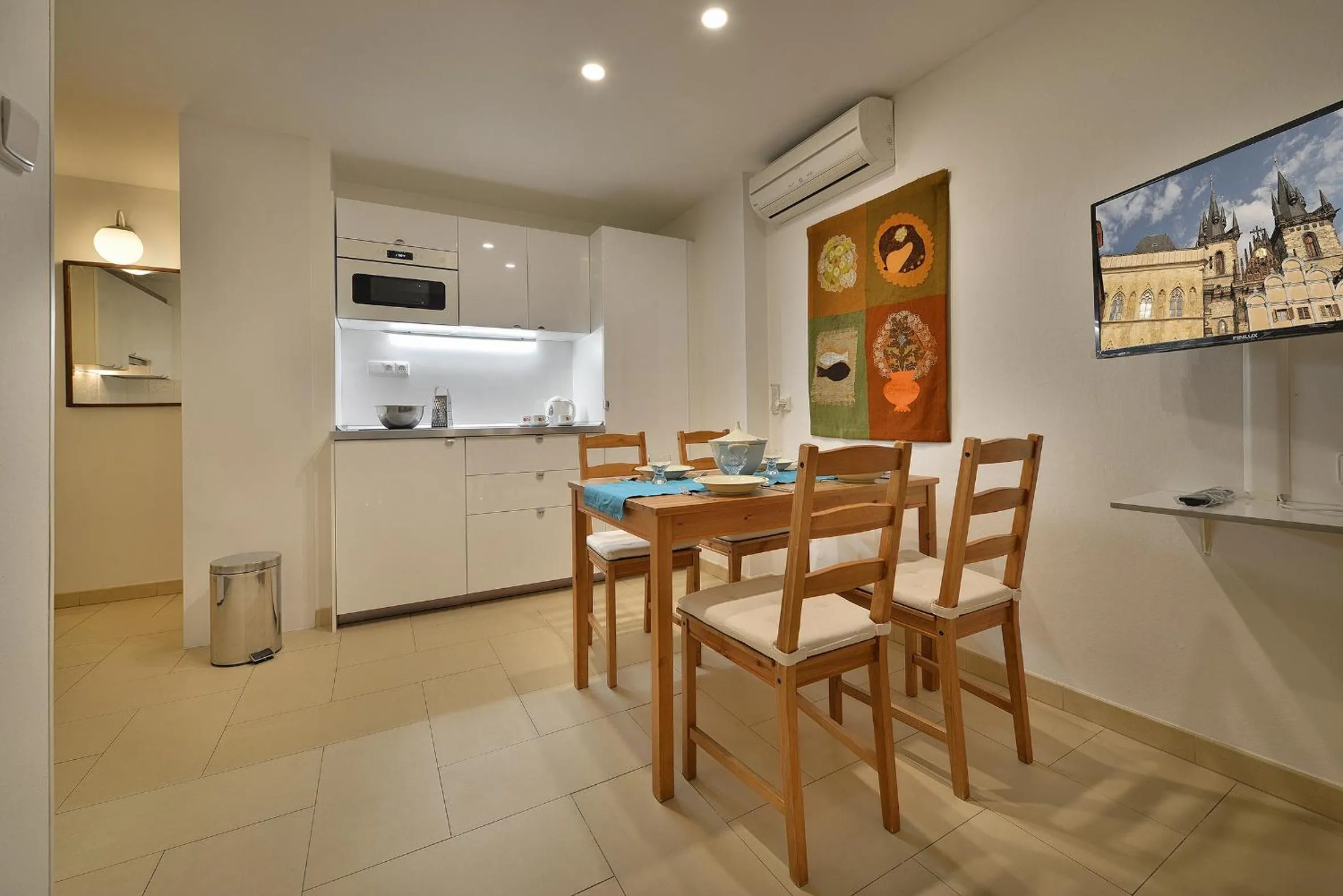 Kitchen or kitchenette in A. V. Pension Praha