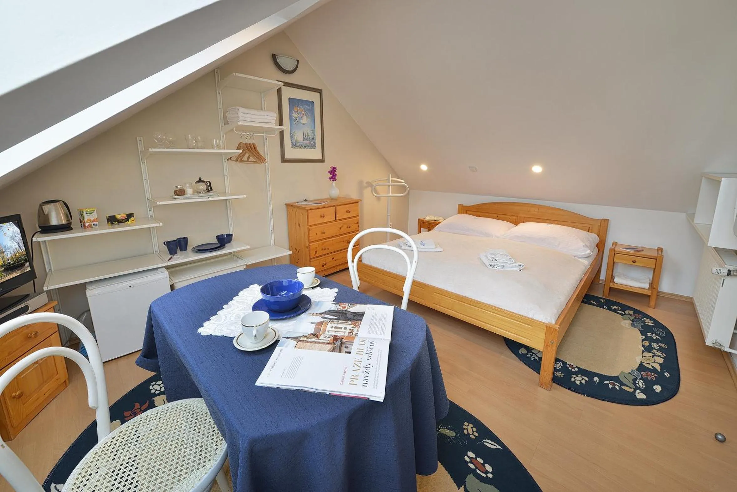 Bedroom, Bed in A. V. Pension Praha