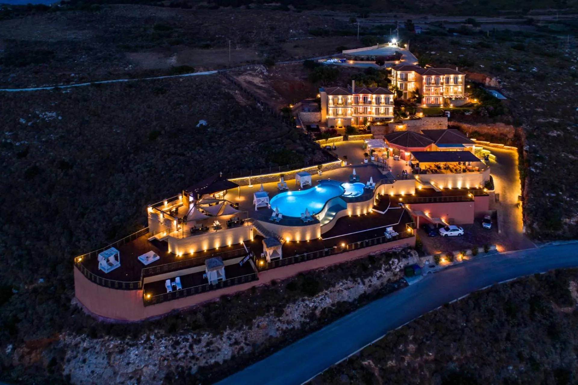 Swimming pool in Petani Bay Hotel - Adults Only