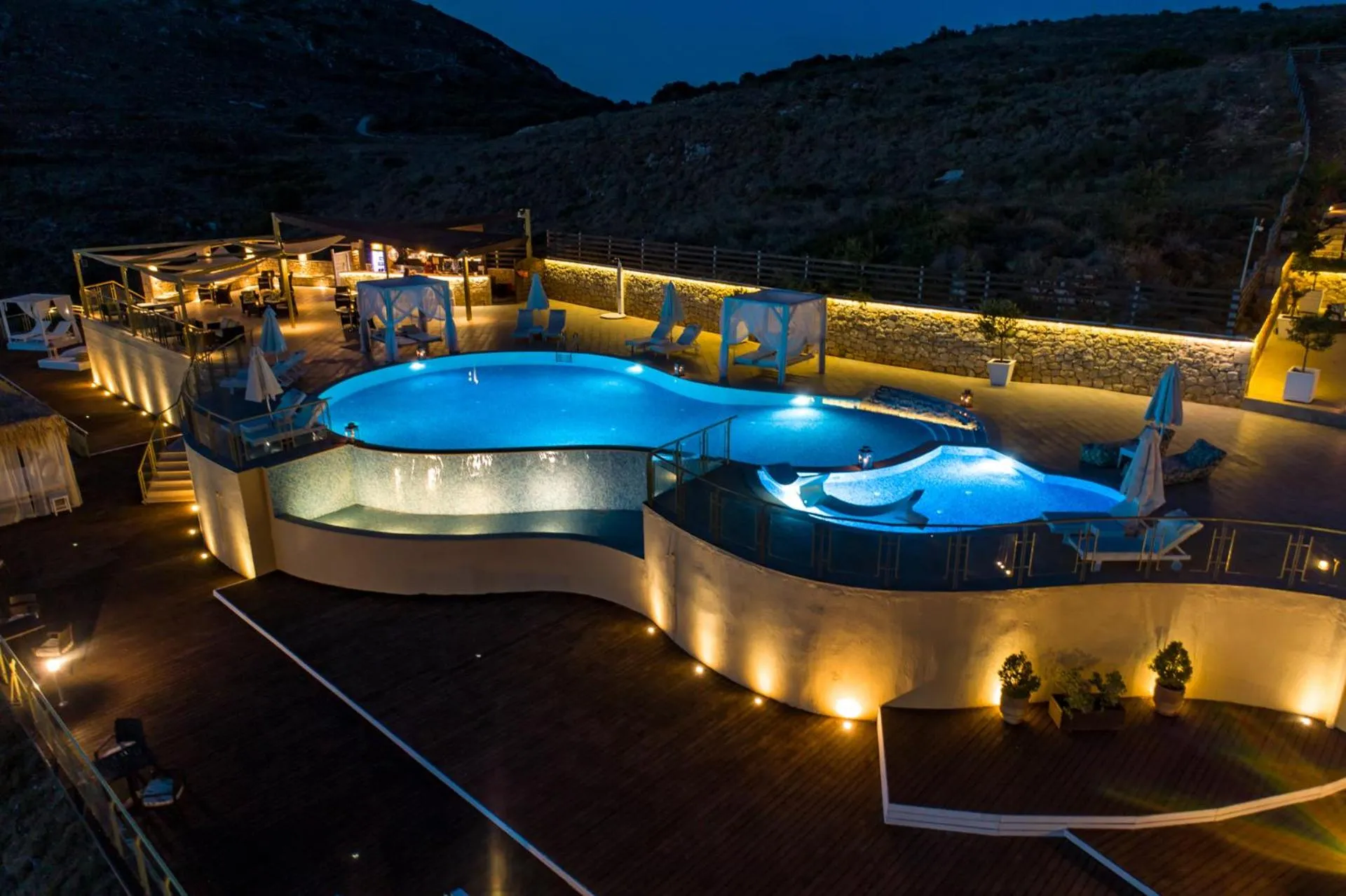 Swimming pool in Petani Bay Hotel - Adults Only