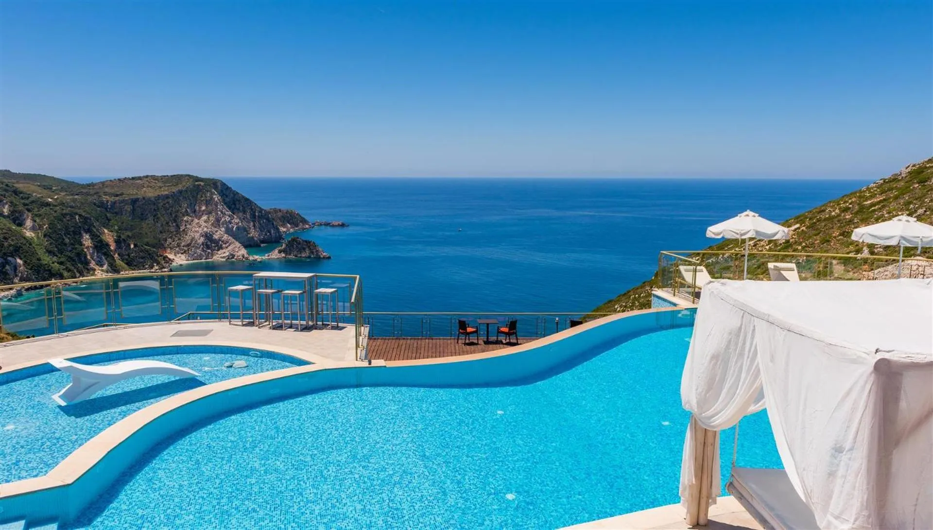 Swimming pool in Petani Bay Hotel - Adults Only