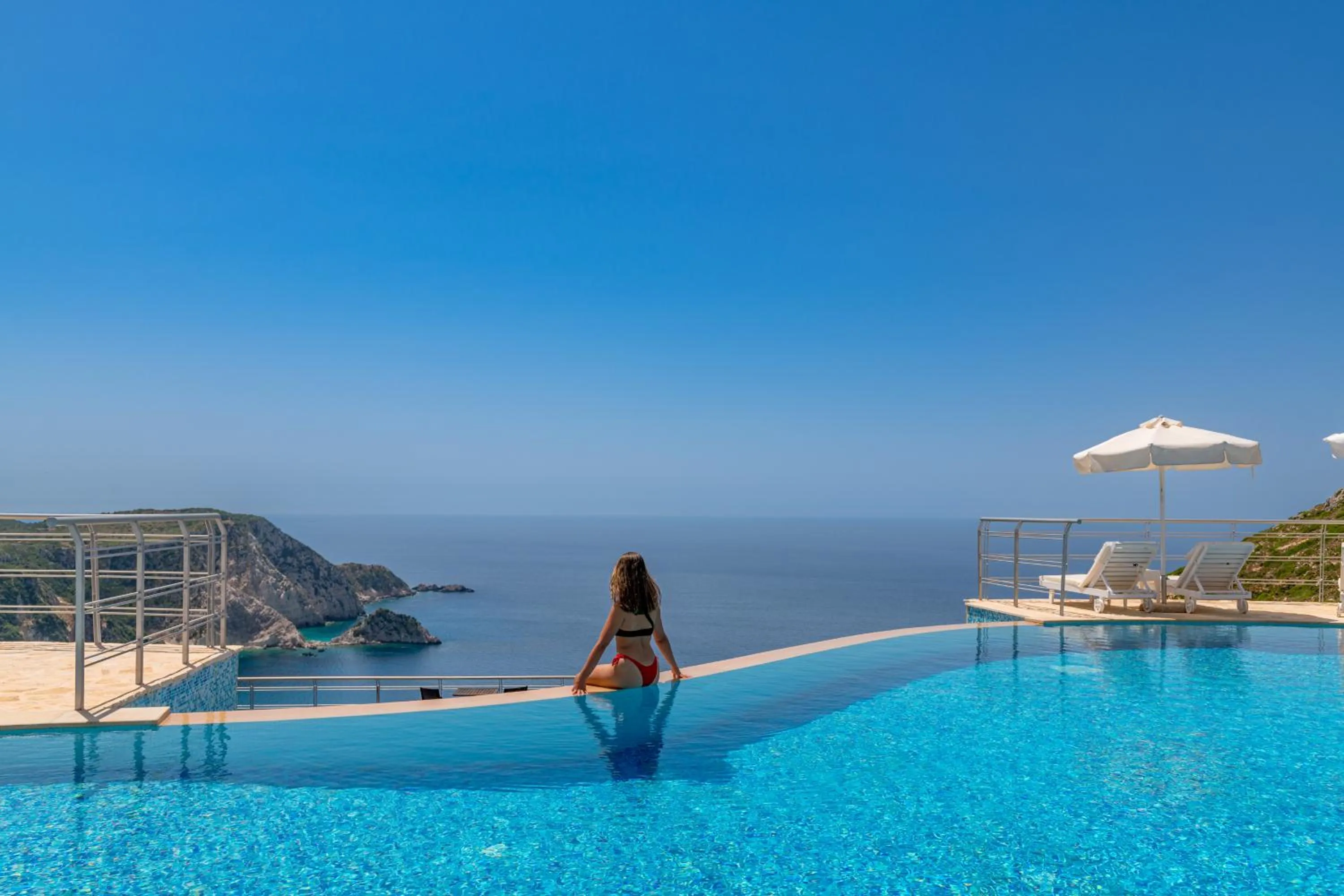 Swimming pool in Petani Bay Hotel - Adults Only