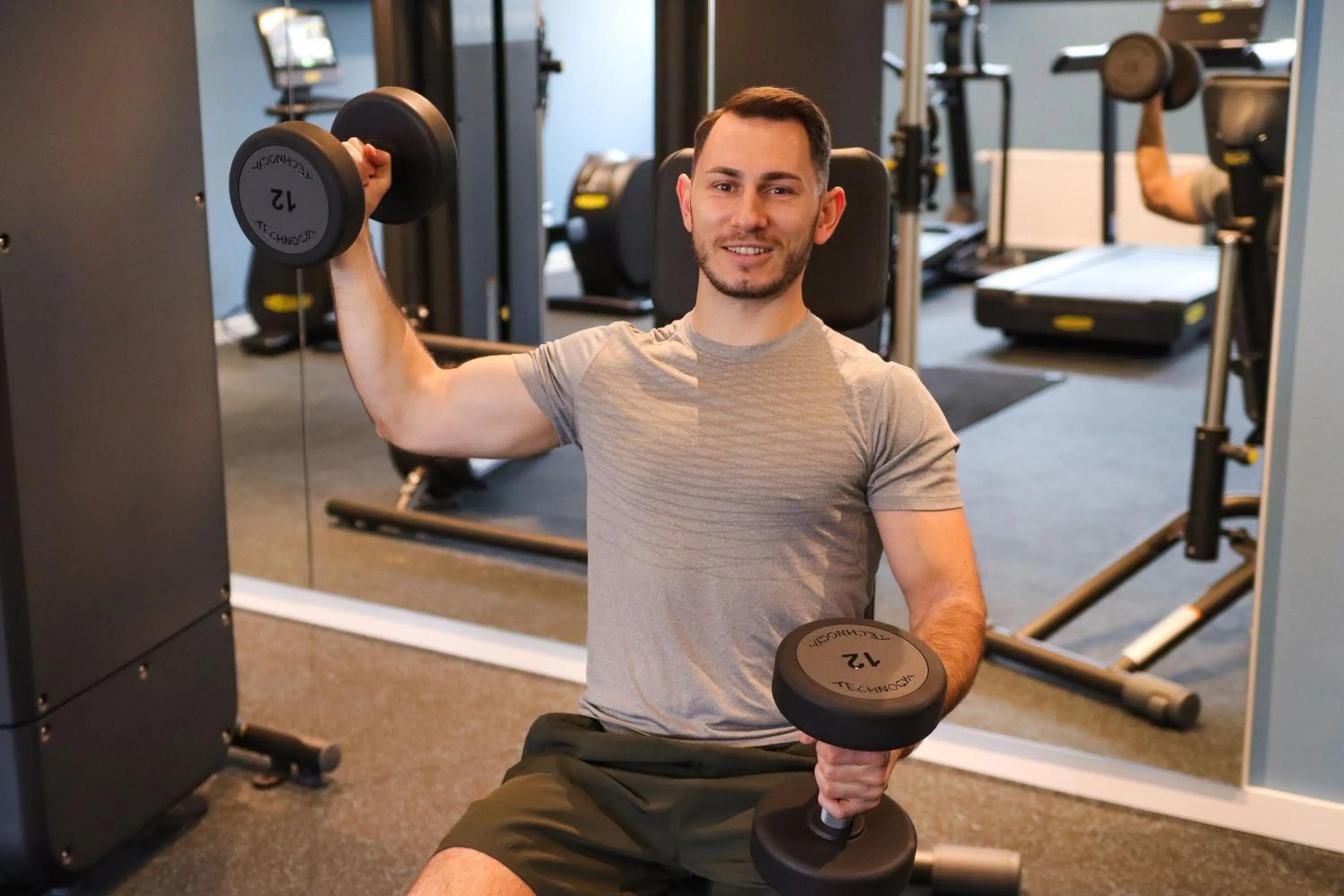 Fitness centre/facilities in Residence Inn by Marriott Munich Central