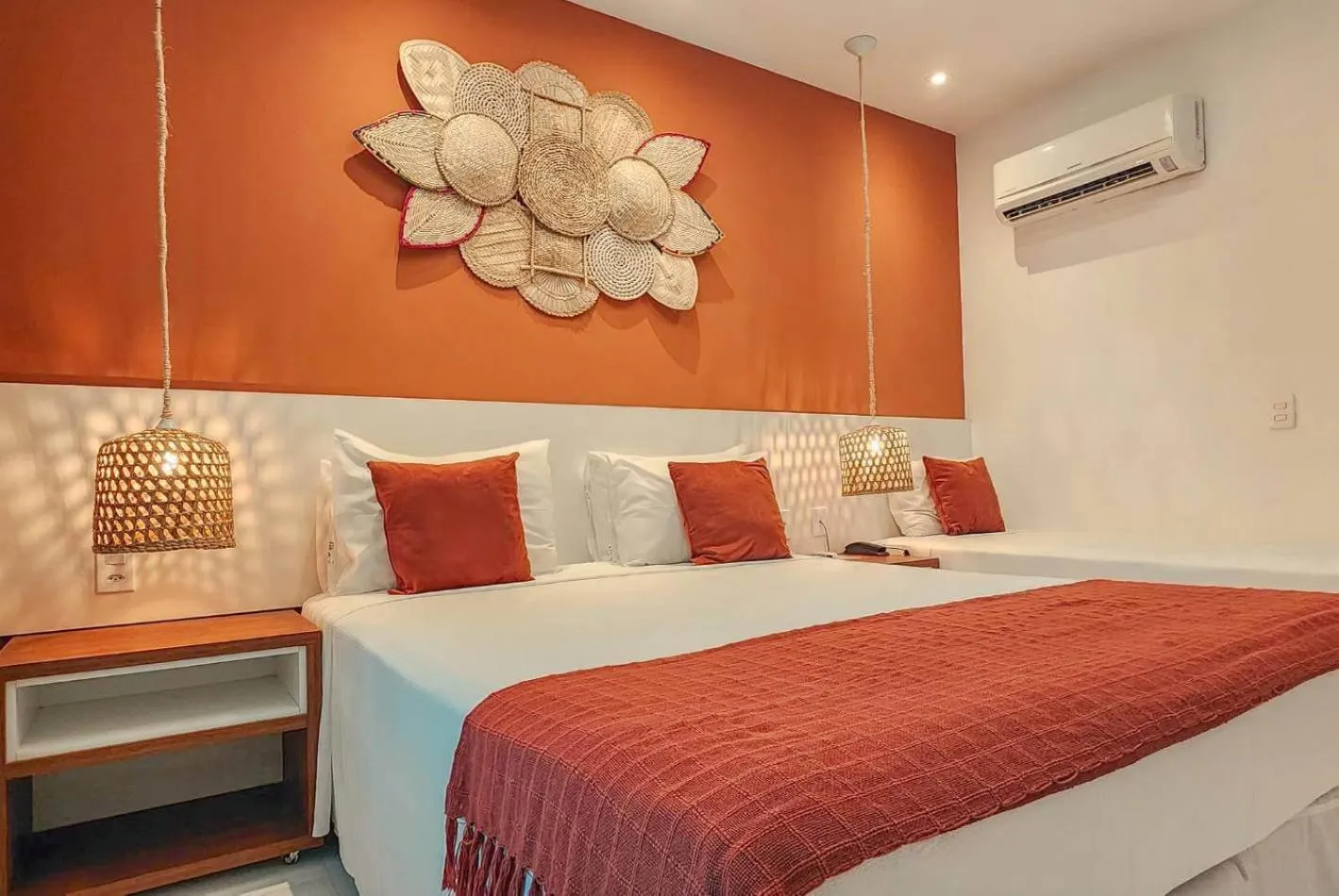 Bed in Hotel Paradiso del Sol