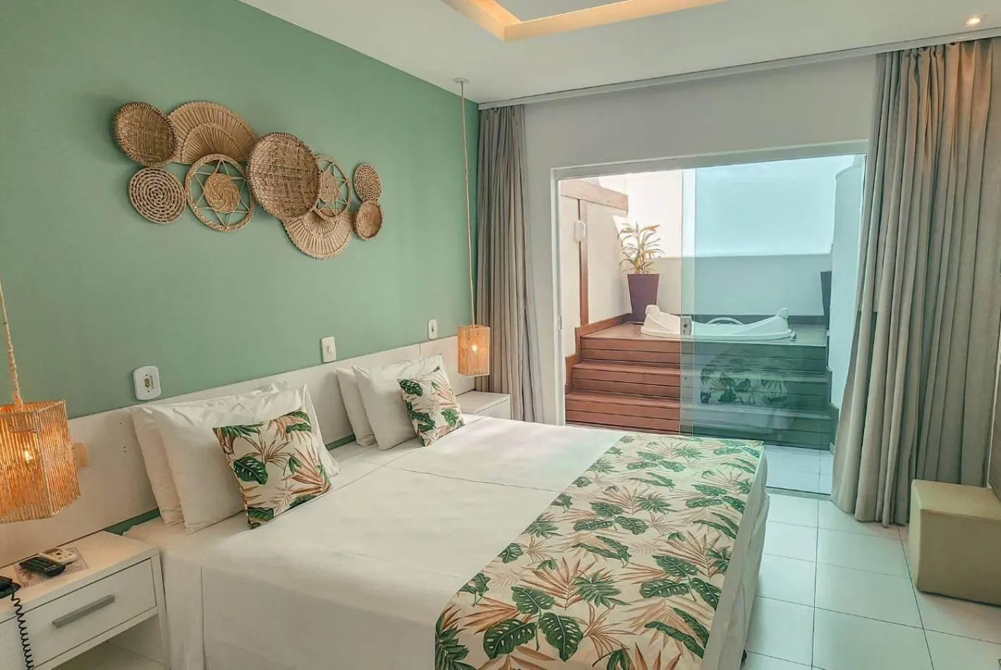 Bed in Hotel Paradiso del Sol