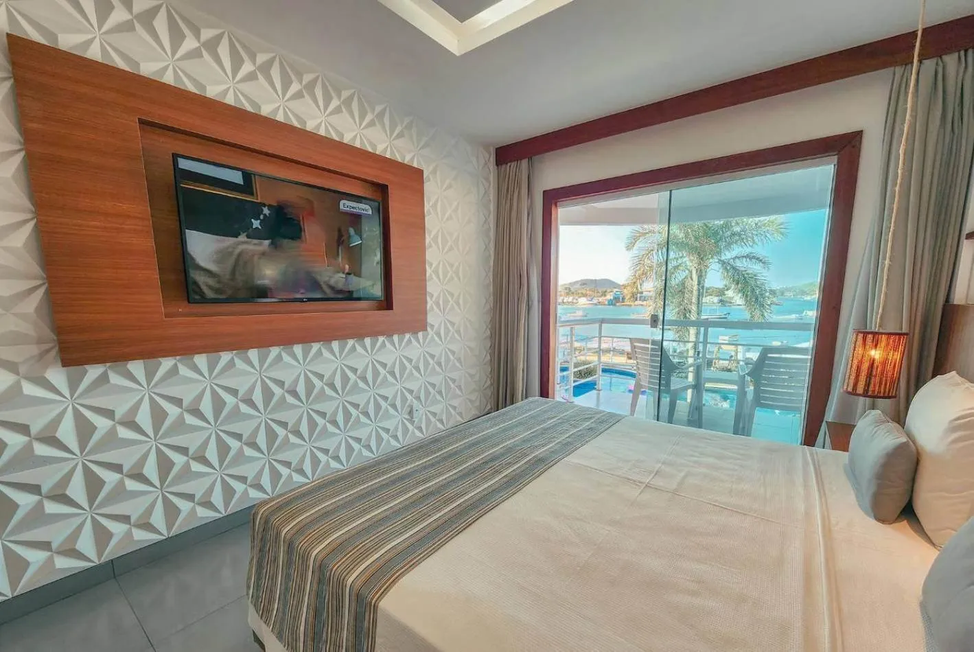 Bed in Hotel Paradiso del Sol