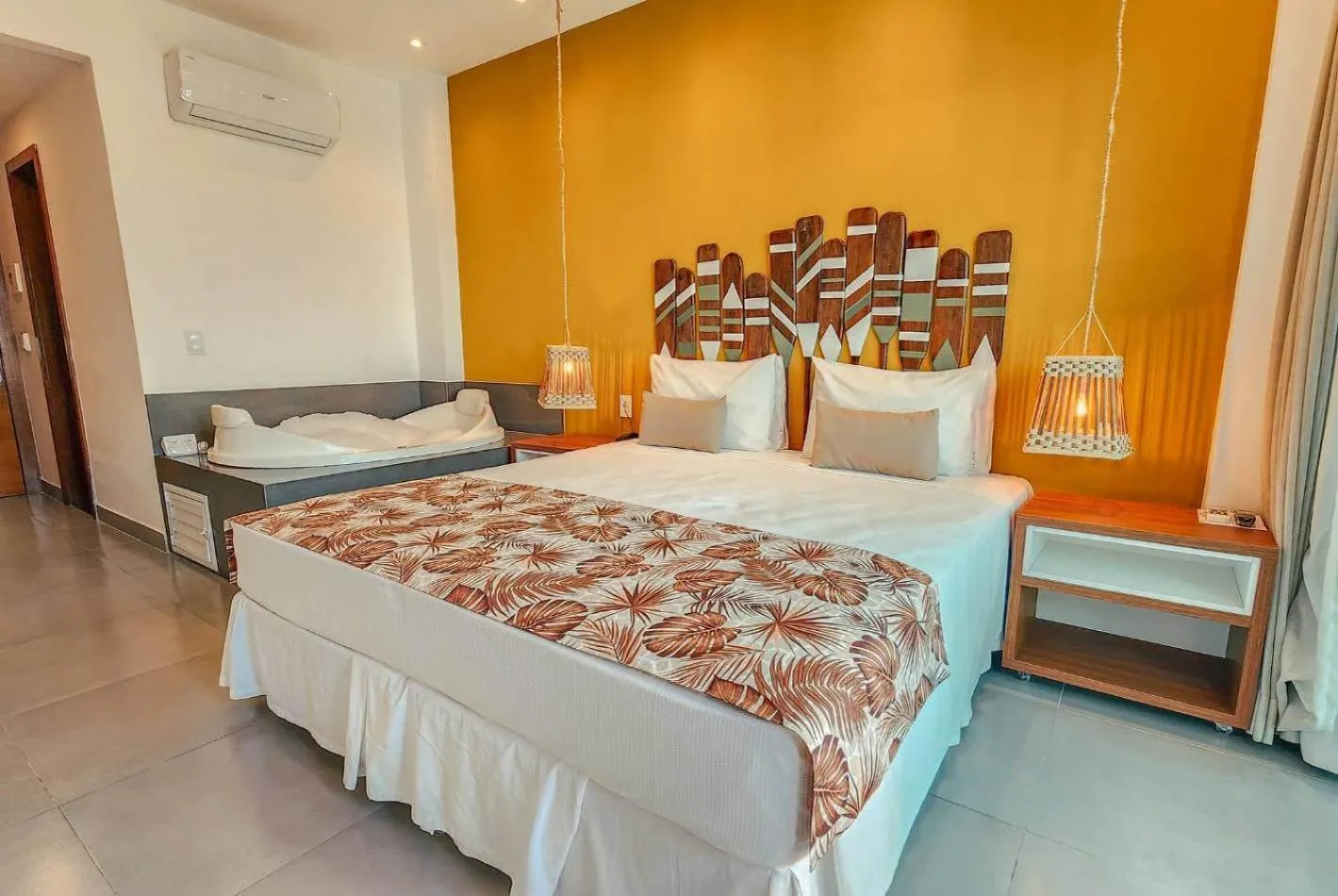 Bed in Hotel Paradiso del Sol