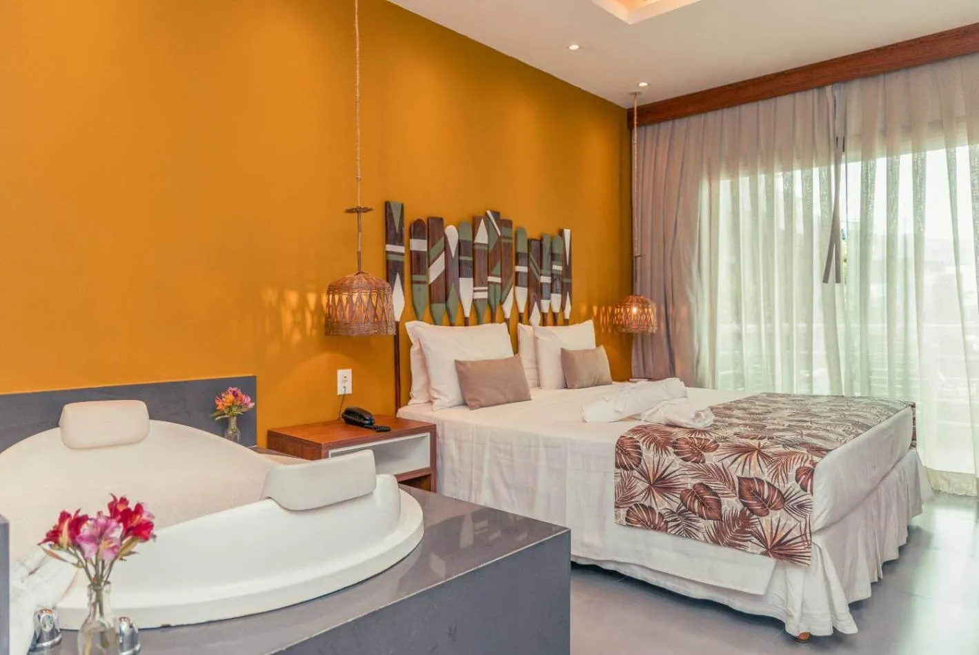 Bed in Hotel Paradiso del Sol