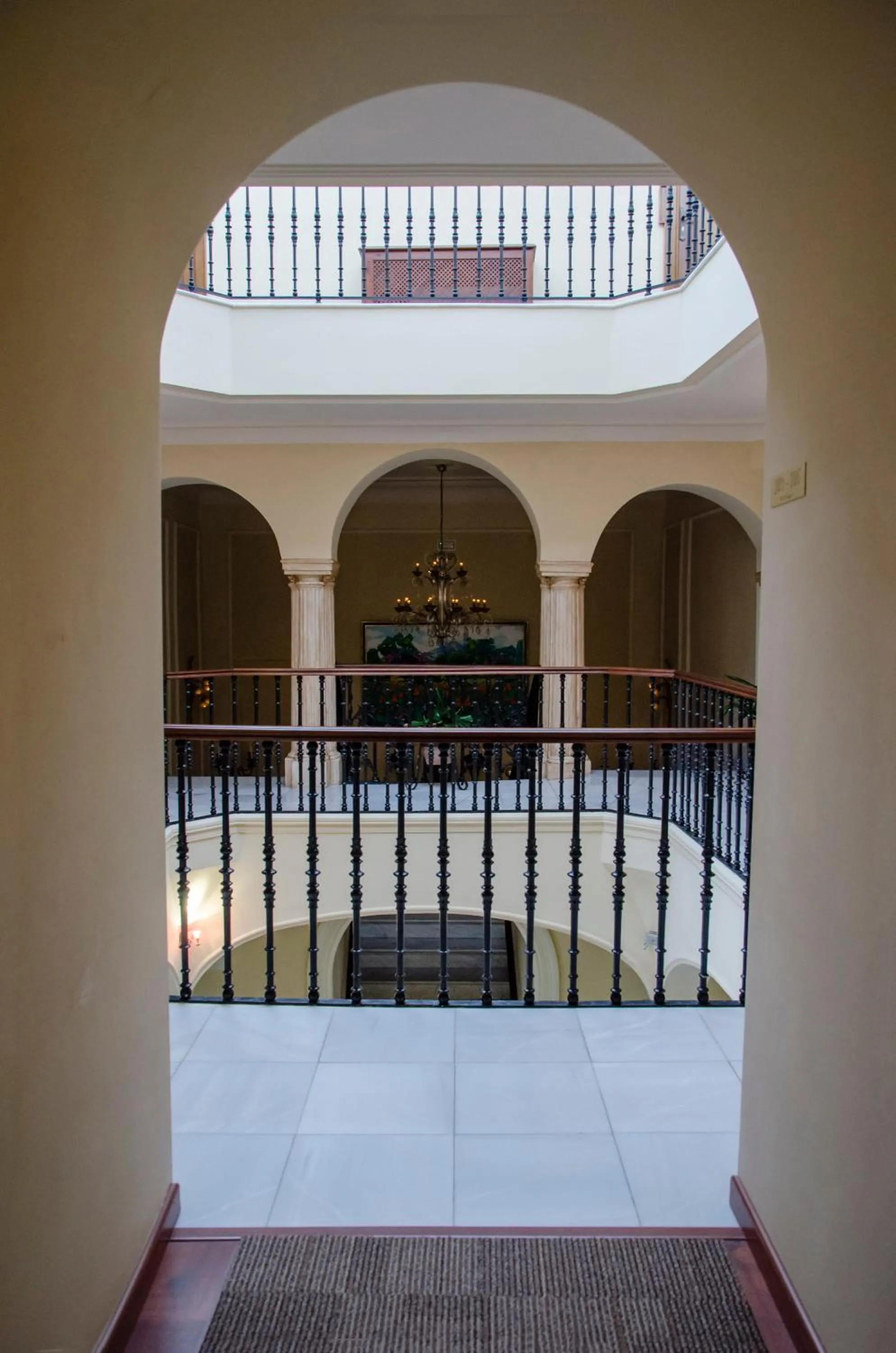 Decorative detail in Hotel Montelirio