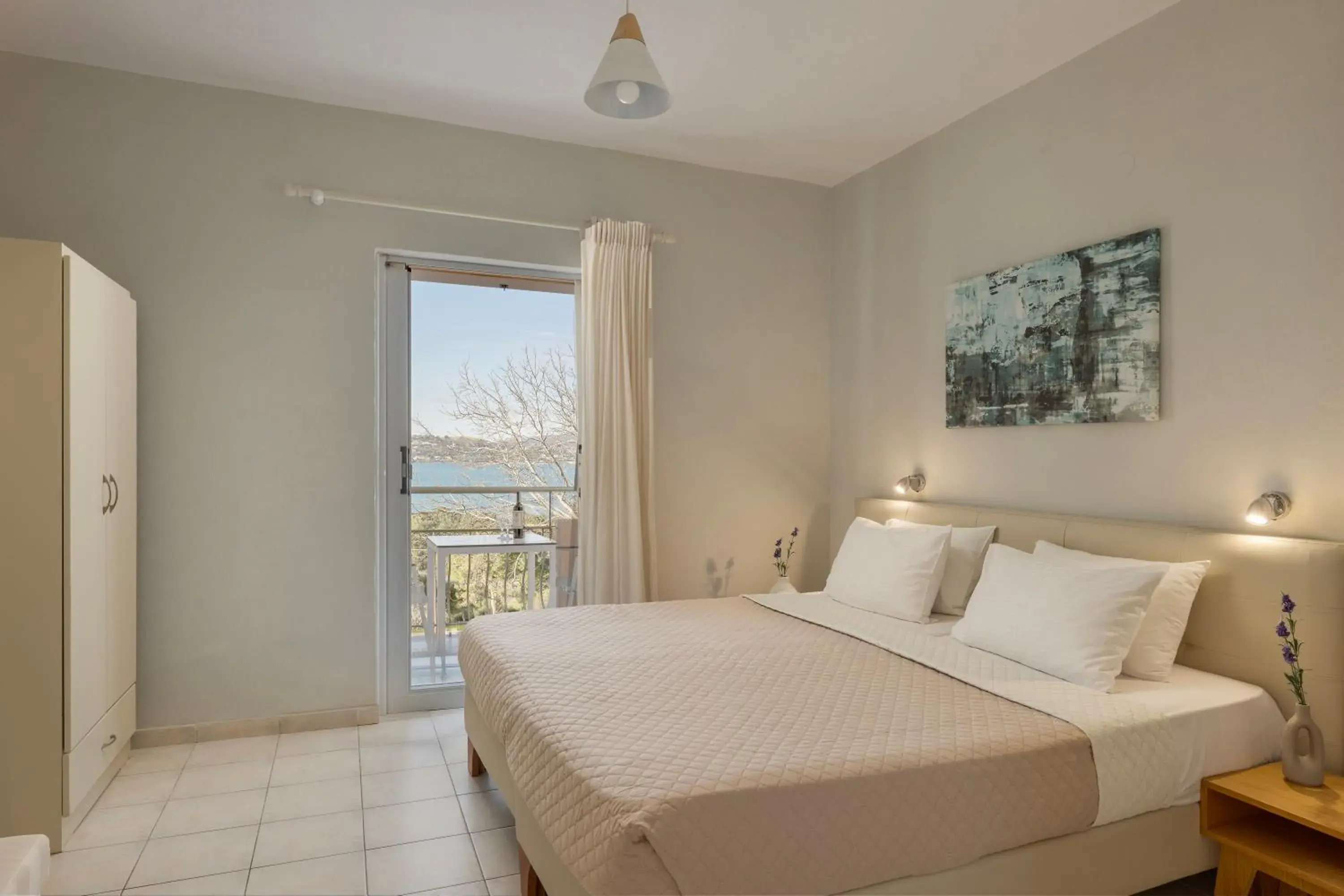 Two-Bedroom Apartment with Sea View in Panorama Fanari studios and apartments Two-Bedroom Apartment with Sea View in Panorama Fanari studios and apartments