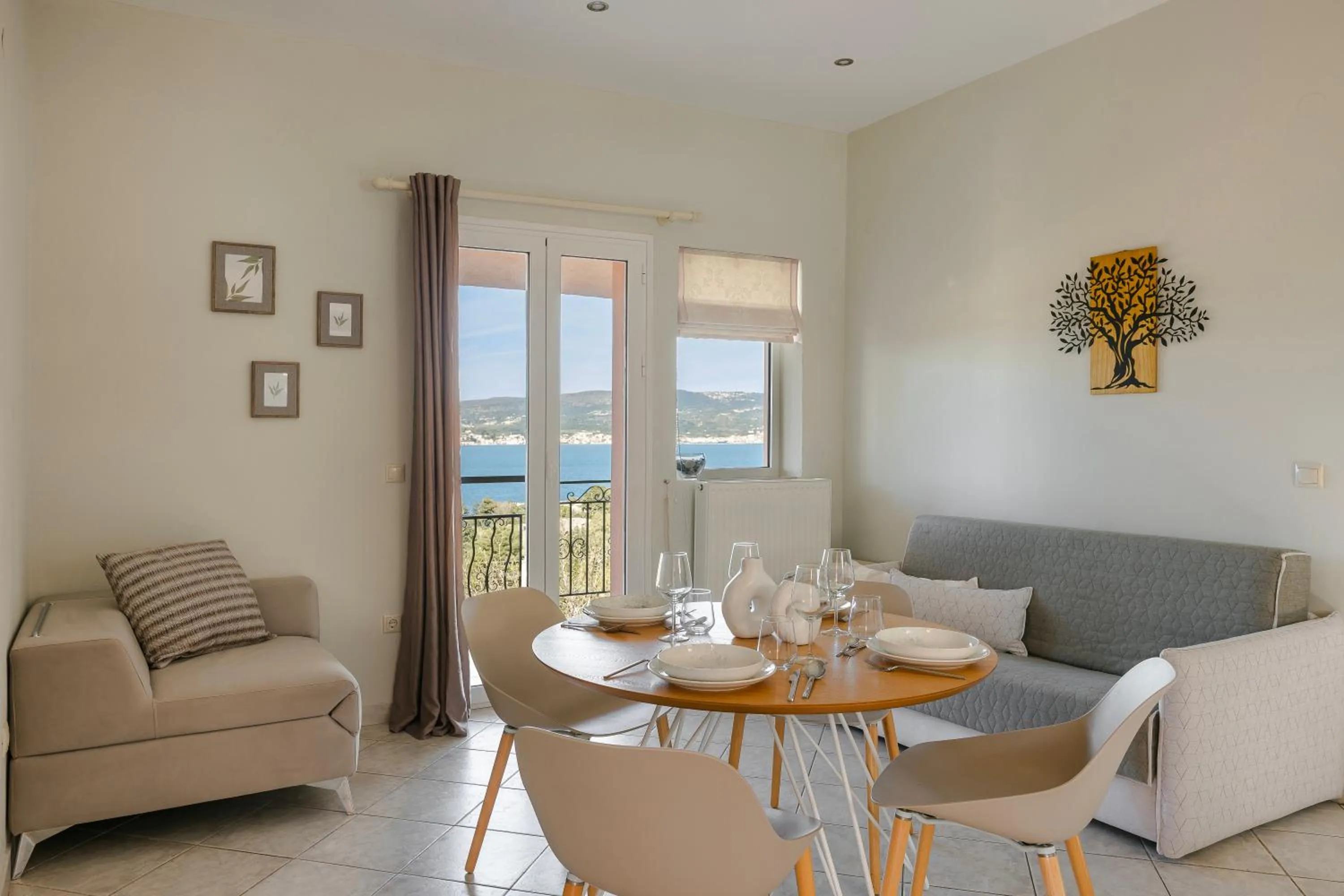 View (from property/room) in Panorama Fanari studios and apartments