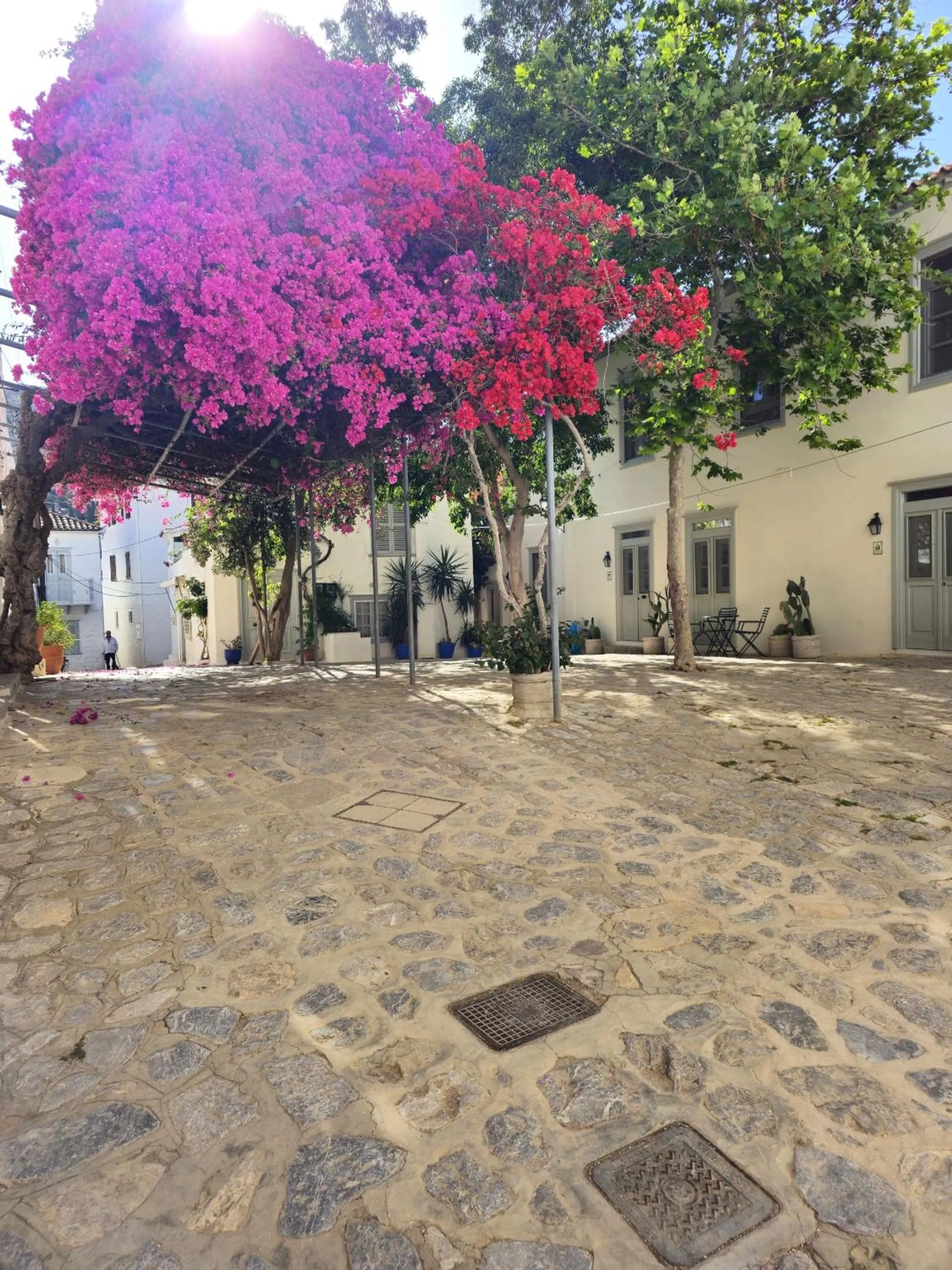 View (from property/room) in Keresbino Hydra Manor House