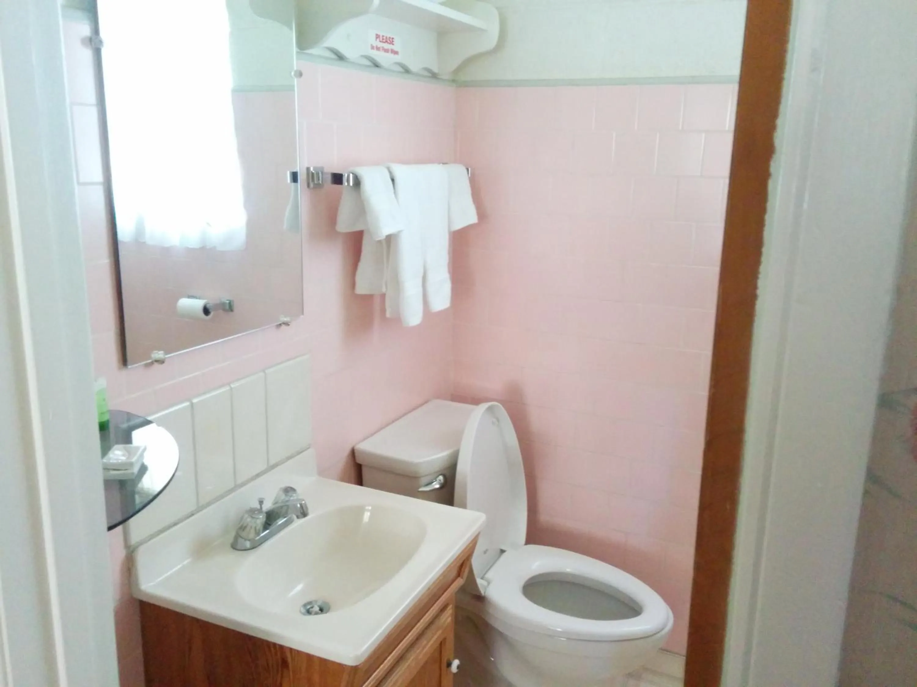Bathroom in Starlight Motel