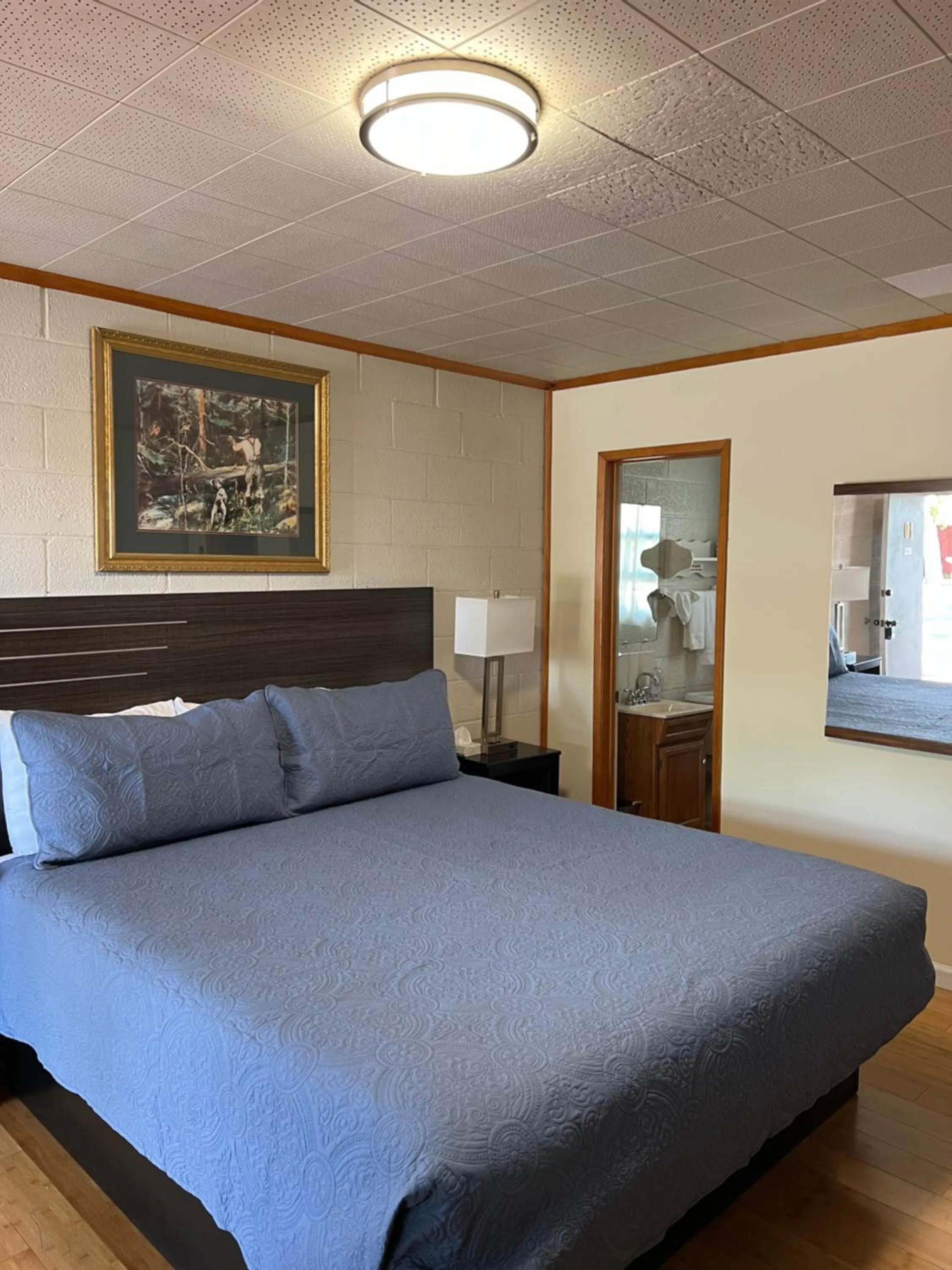 Bedroom, Bed in Starlight Motel