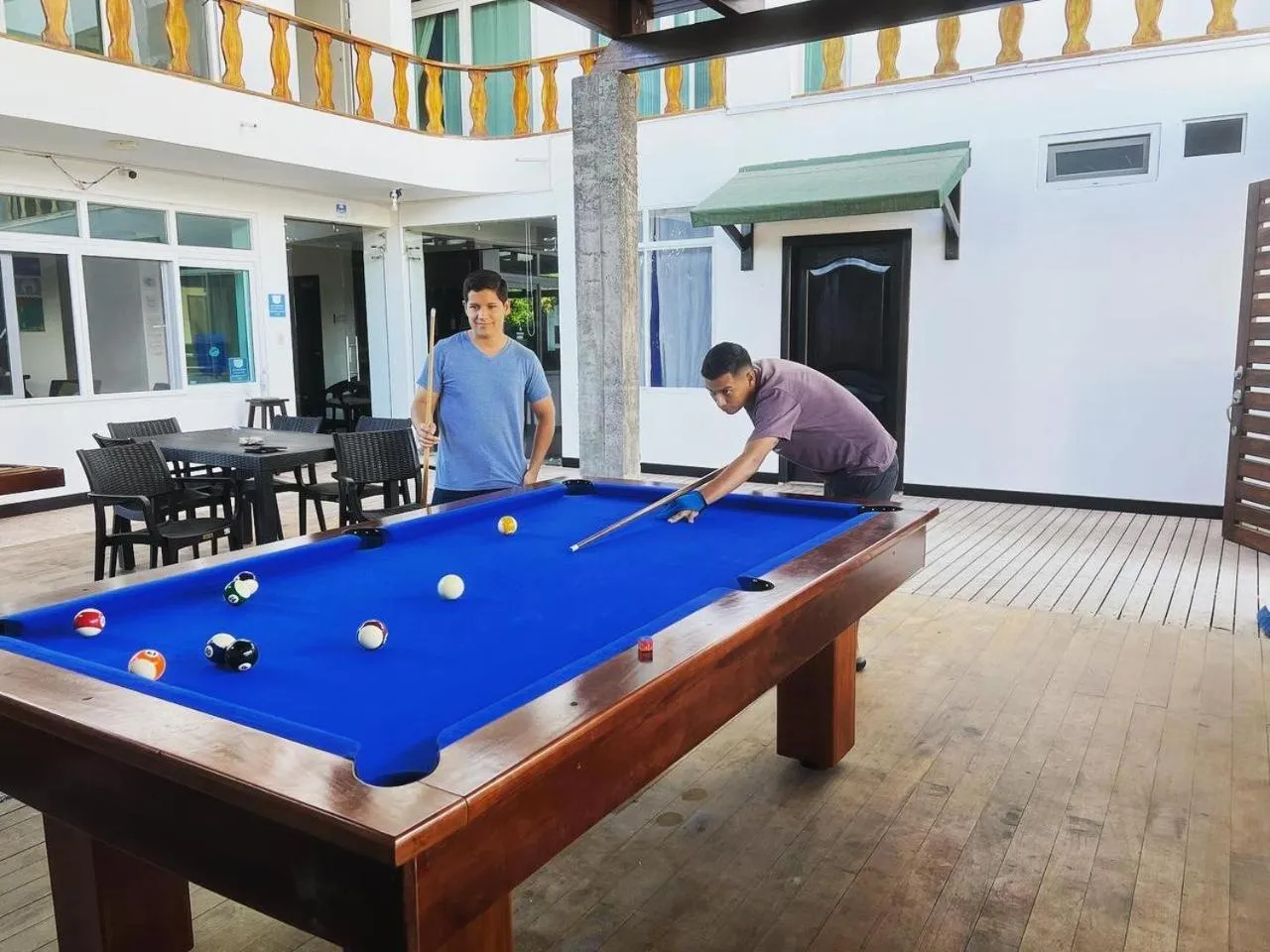 Billiard in Hotel Cally