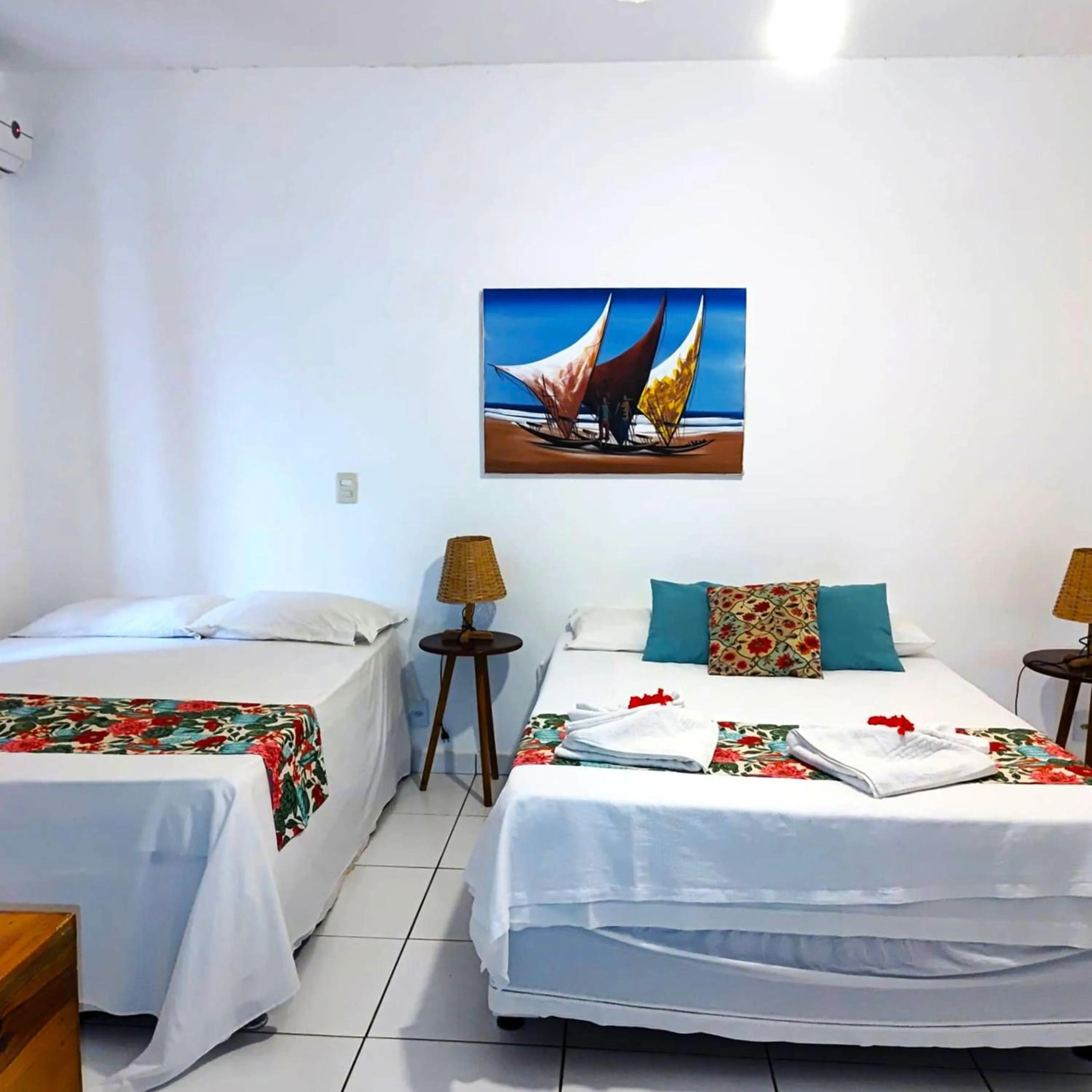 Bedroom, Bed in Pousada Ello