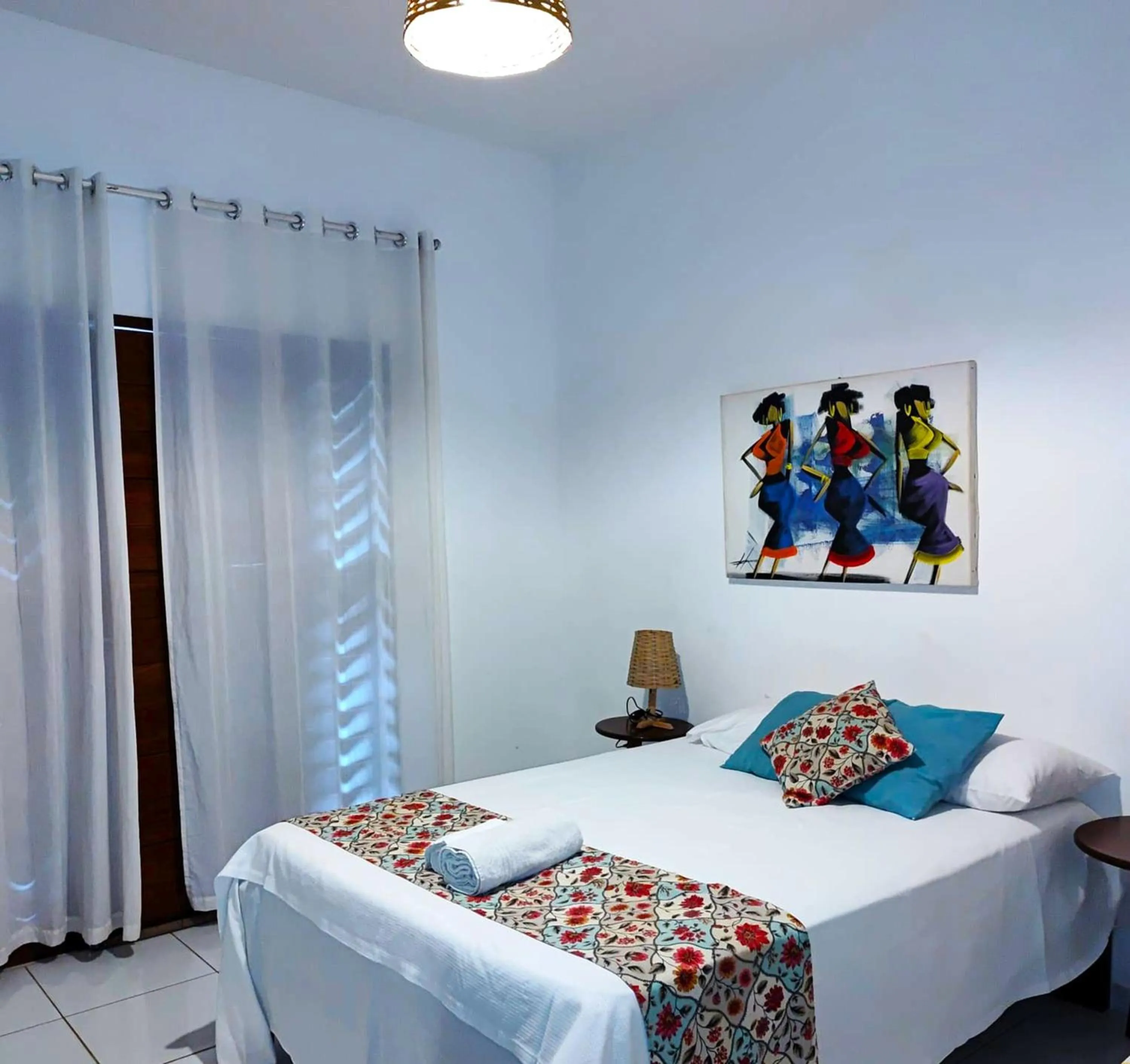 Bedroom, Bed in Pousada Ello