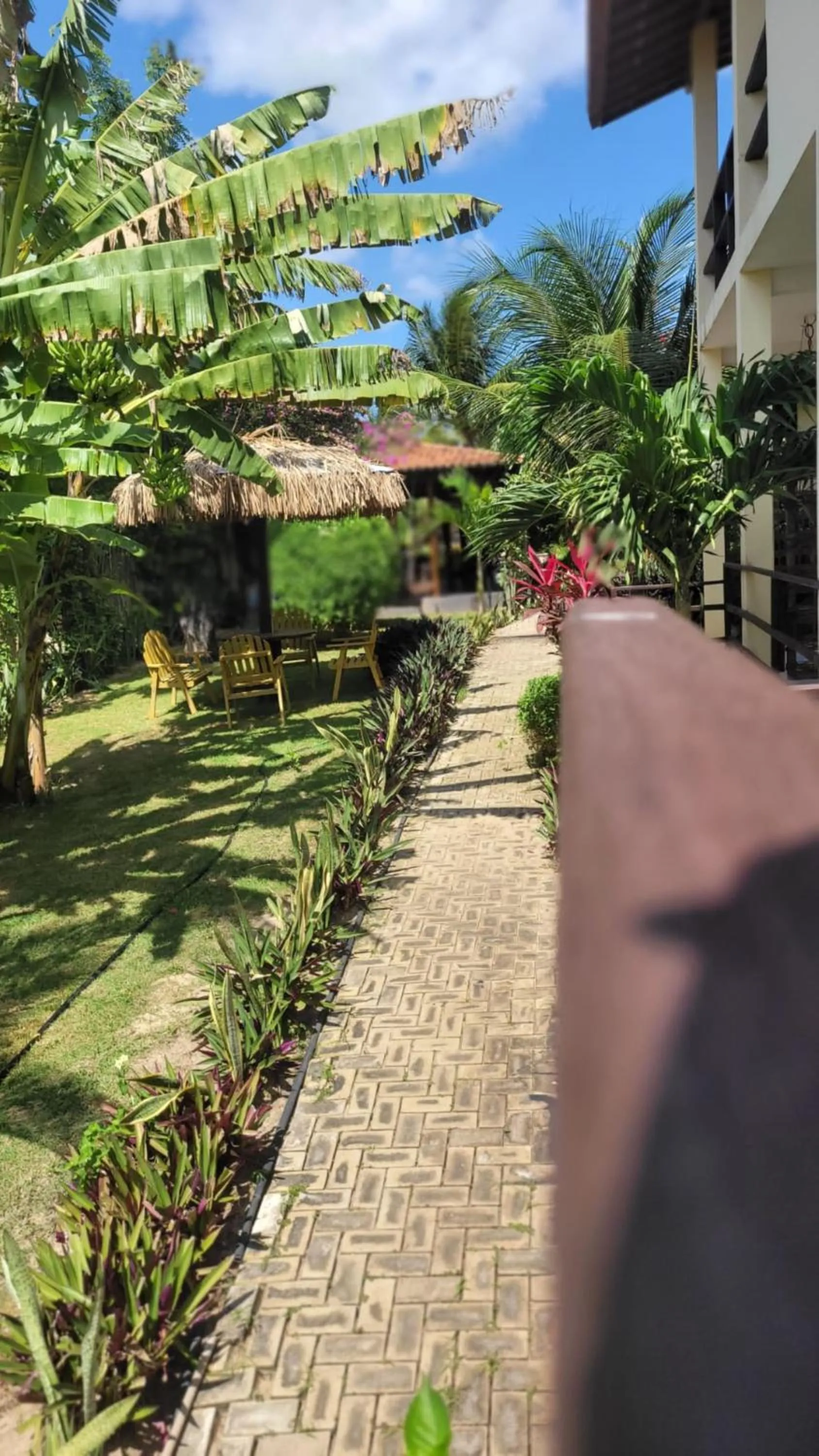 Bird's eye view in Pousada Ello