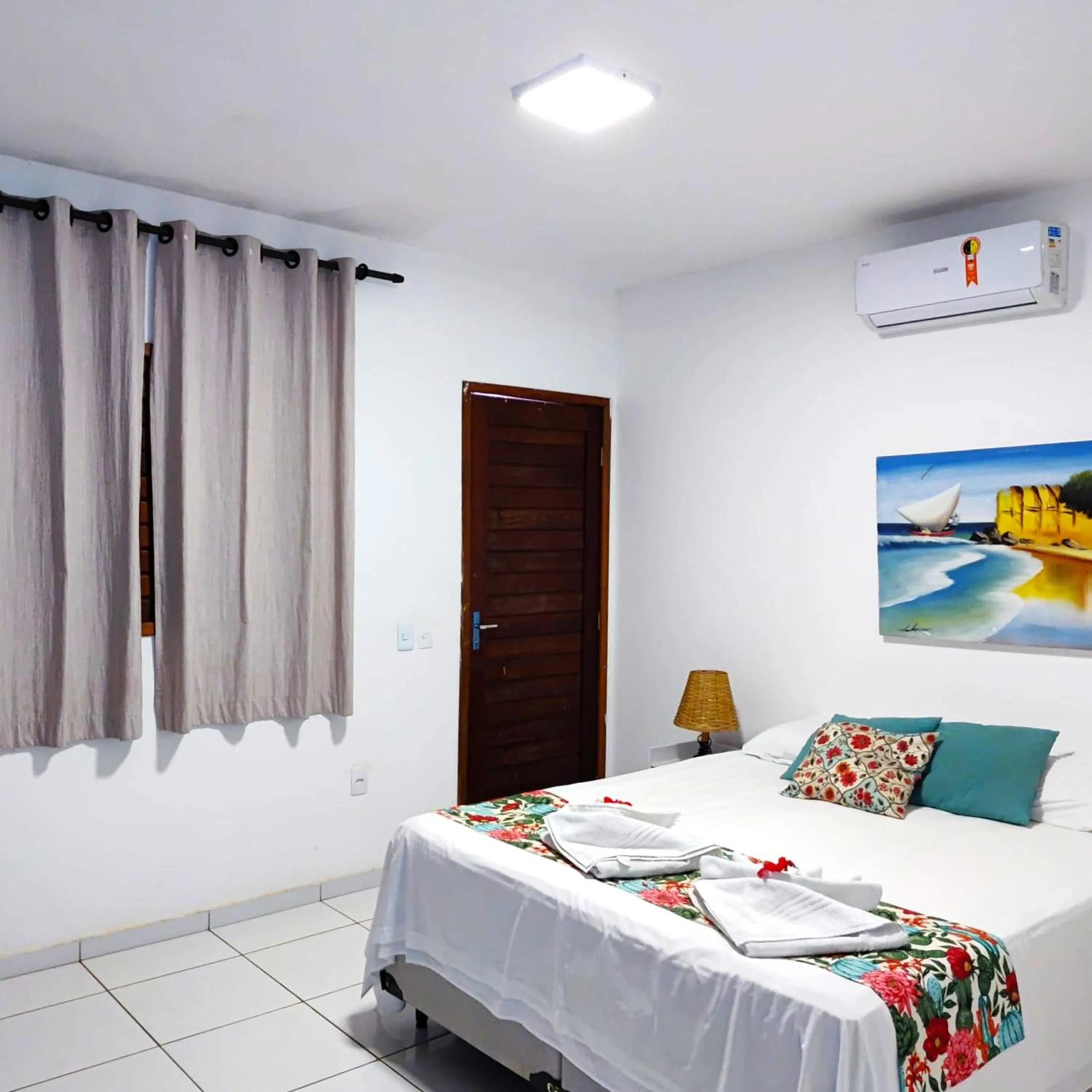 Bedroom, Bed in Pousada Ello