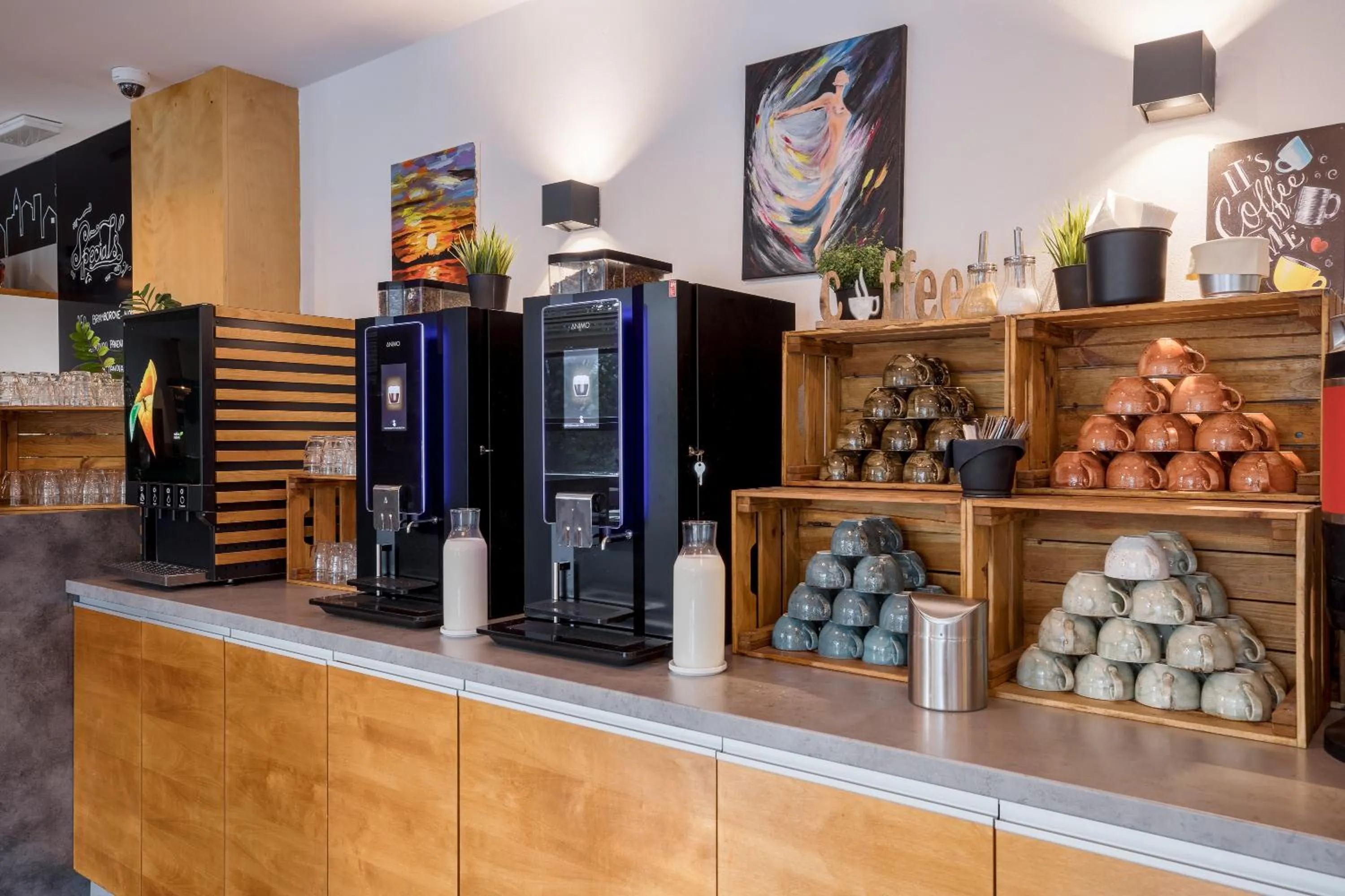 Buffet breakfast in Hotel Vista