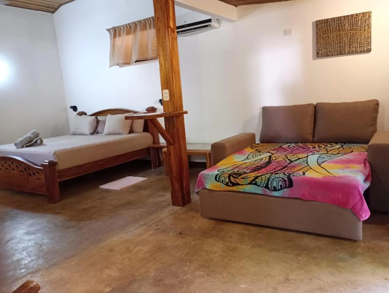 Bed in TamaHostel & Glamping