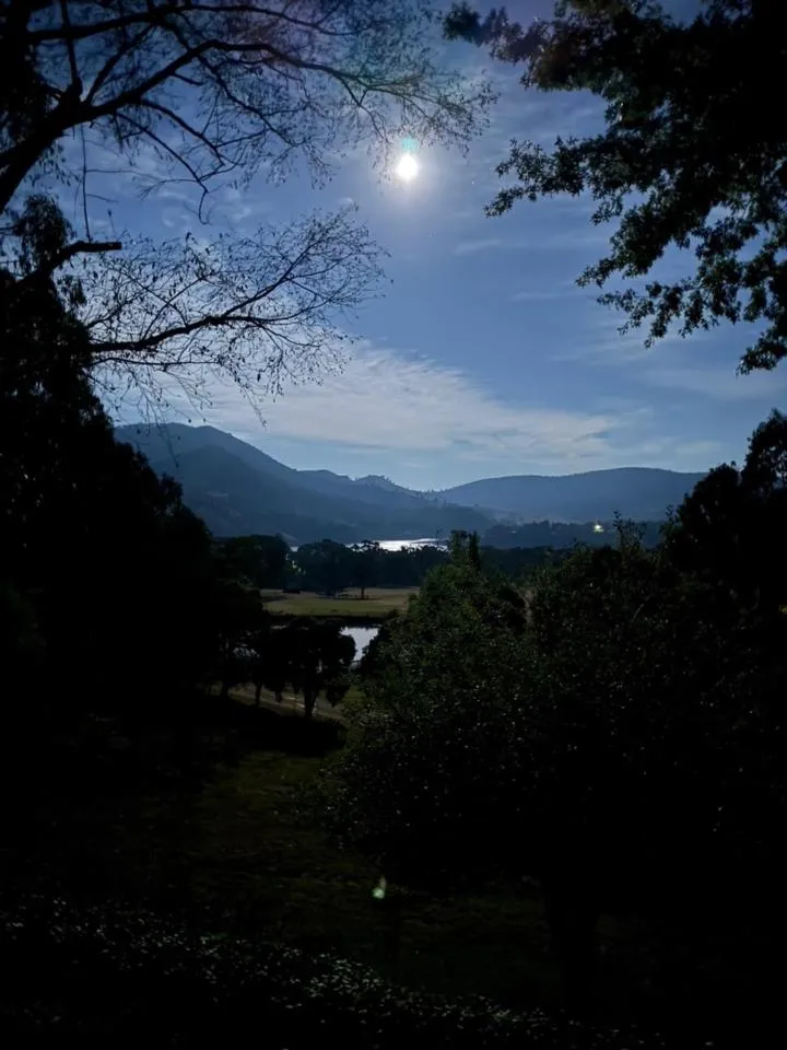 Mountain view in The Black Sparrow