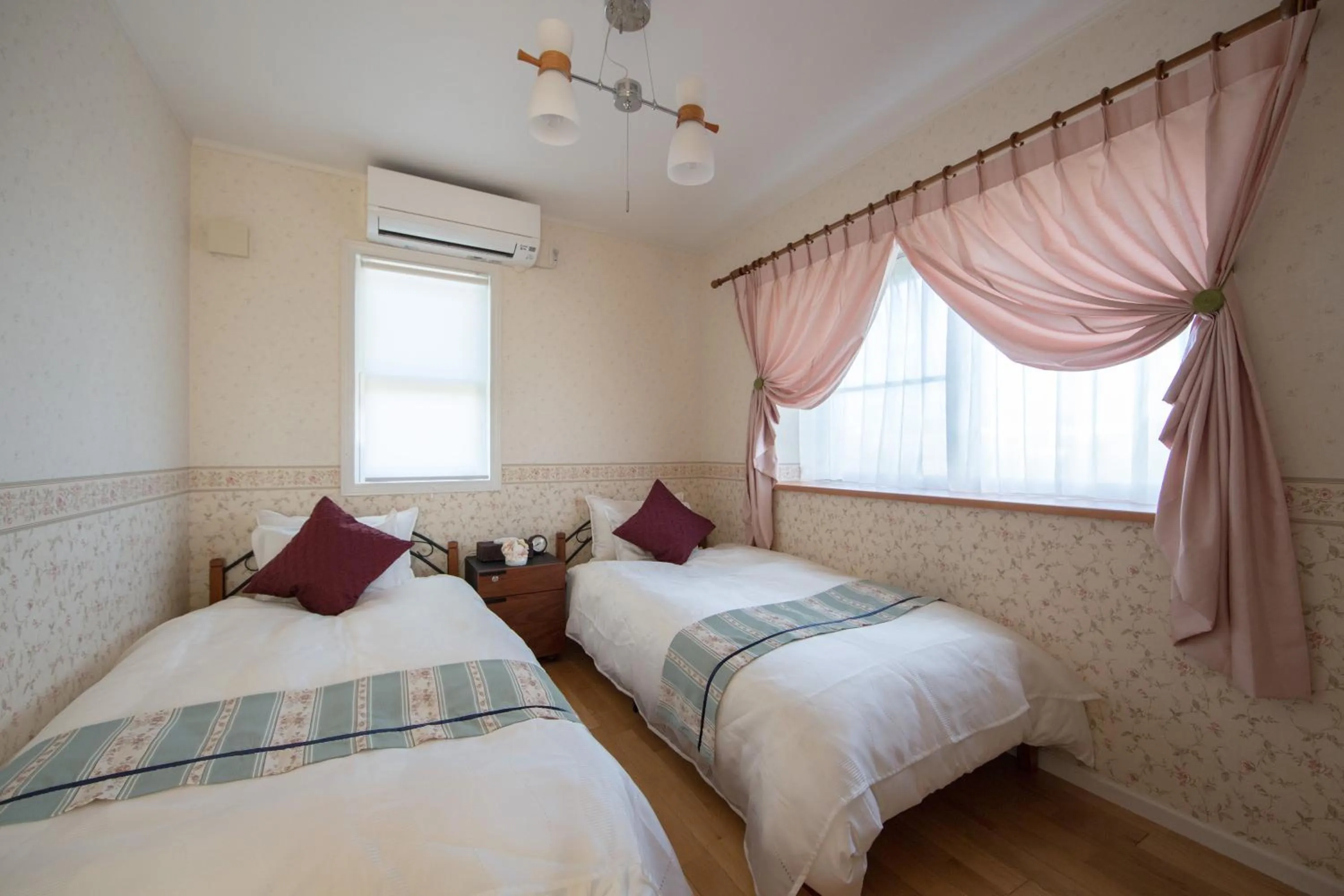 Bed in Hills Villa Miyakojima