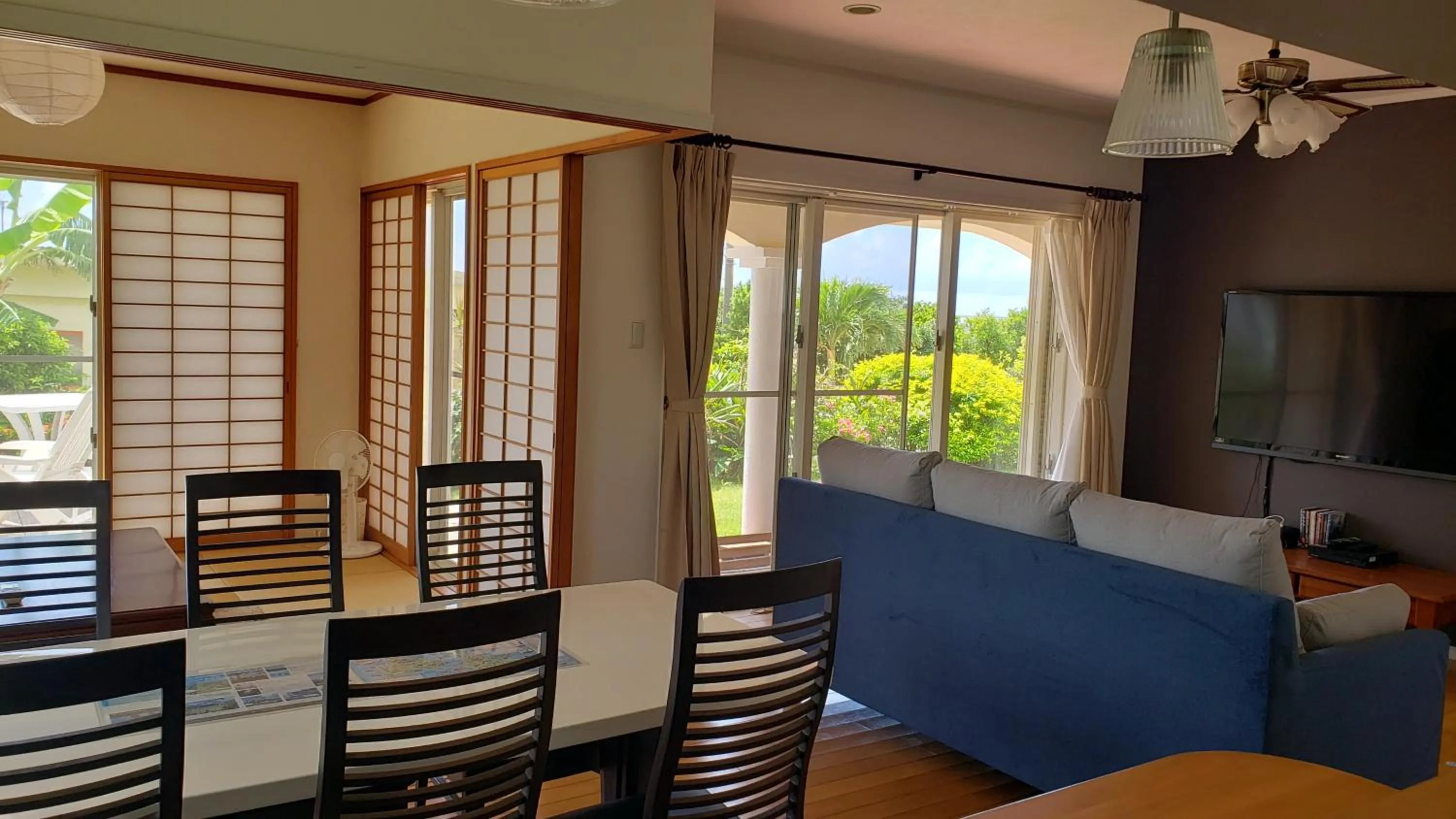 Living room in Hills Villa Miyakojima