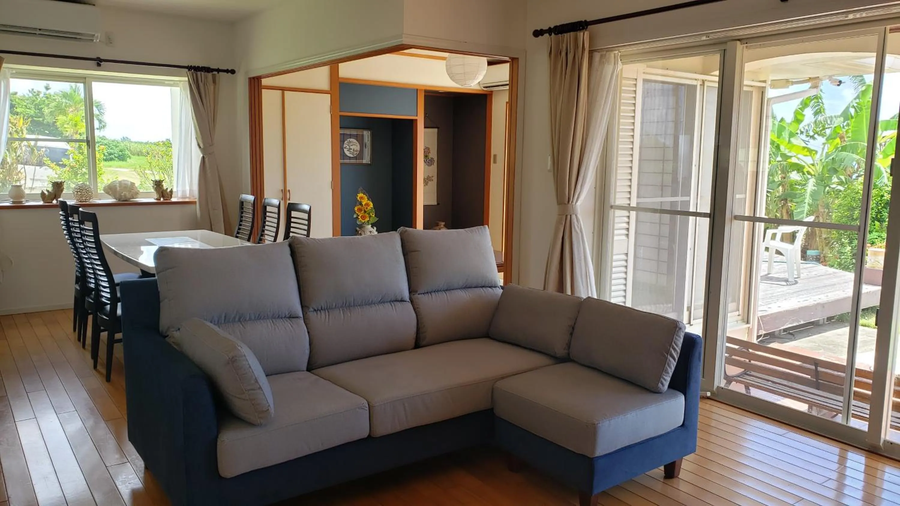 Living room in Hills Villa Miyakojima