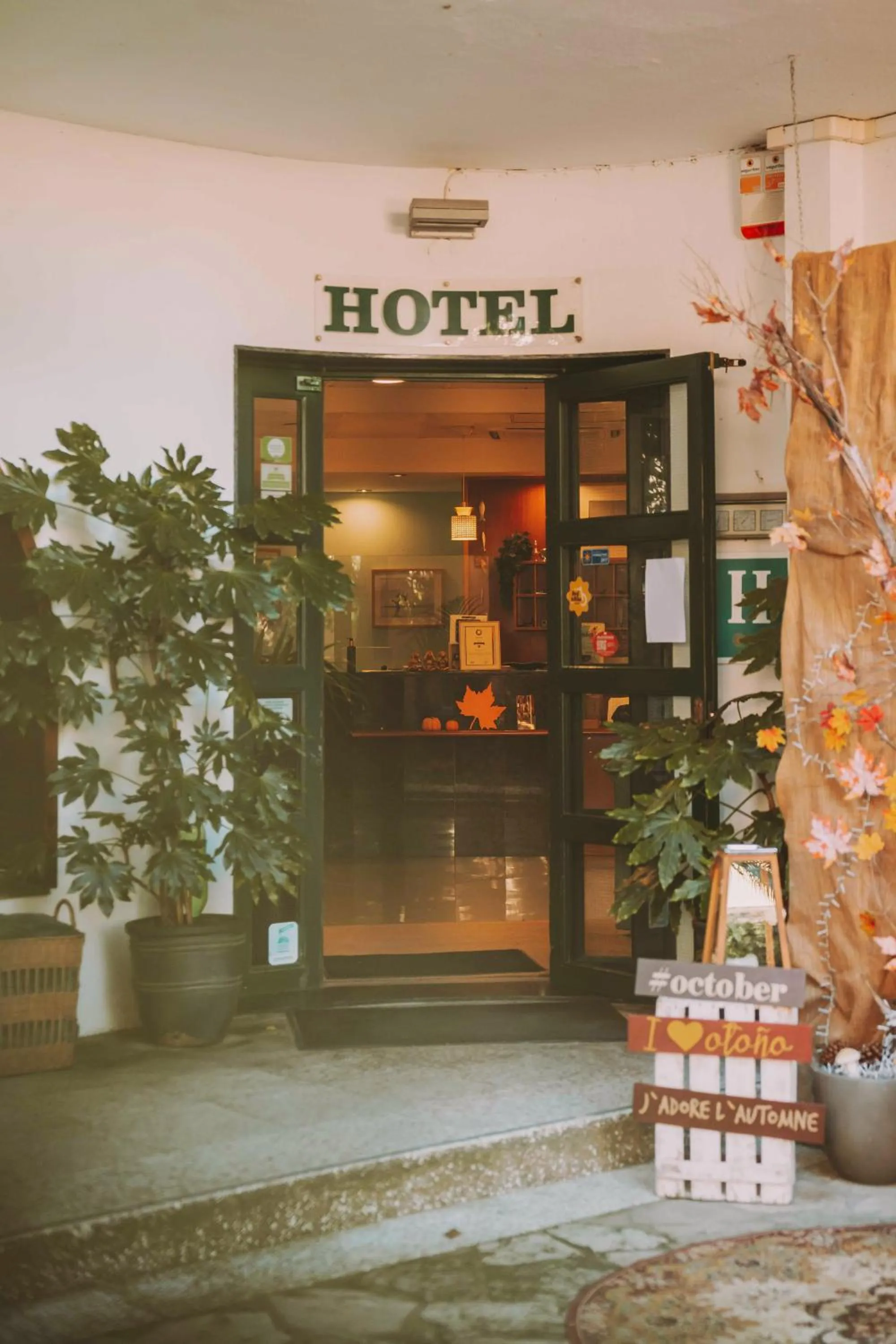 Facade/entrance in Hotel Bell Repos