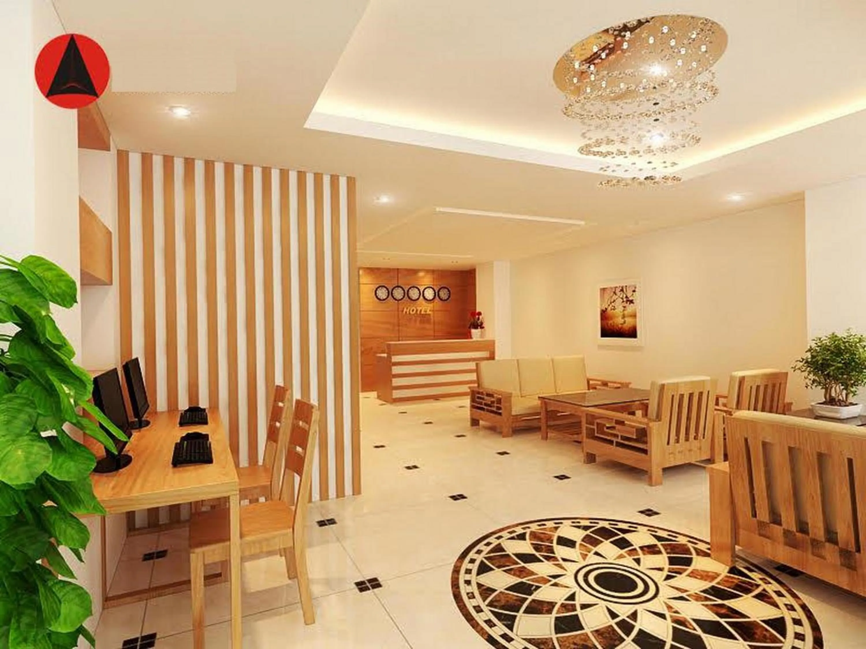 Lobby or reception in Siren Flower Hotel