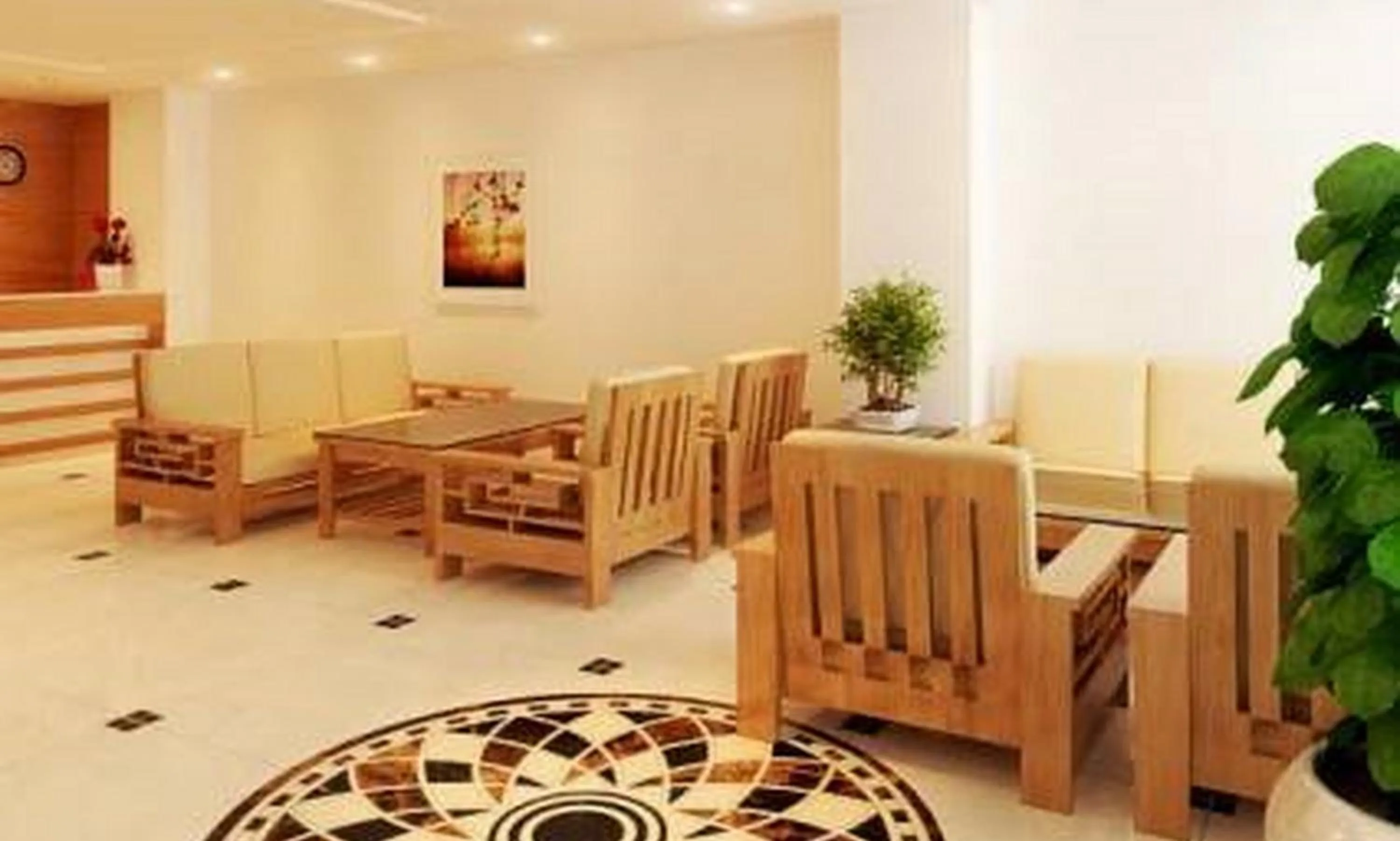 Seating area in Siren Flower Hotel