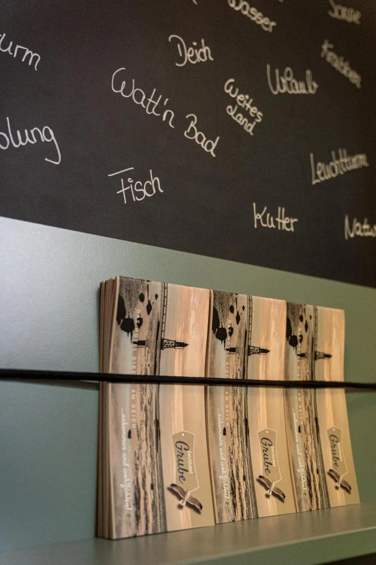 Decorative detail in Deichhotel Grube