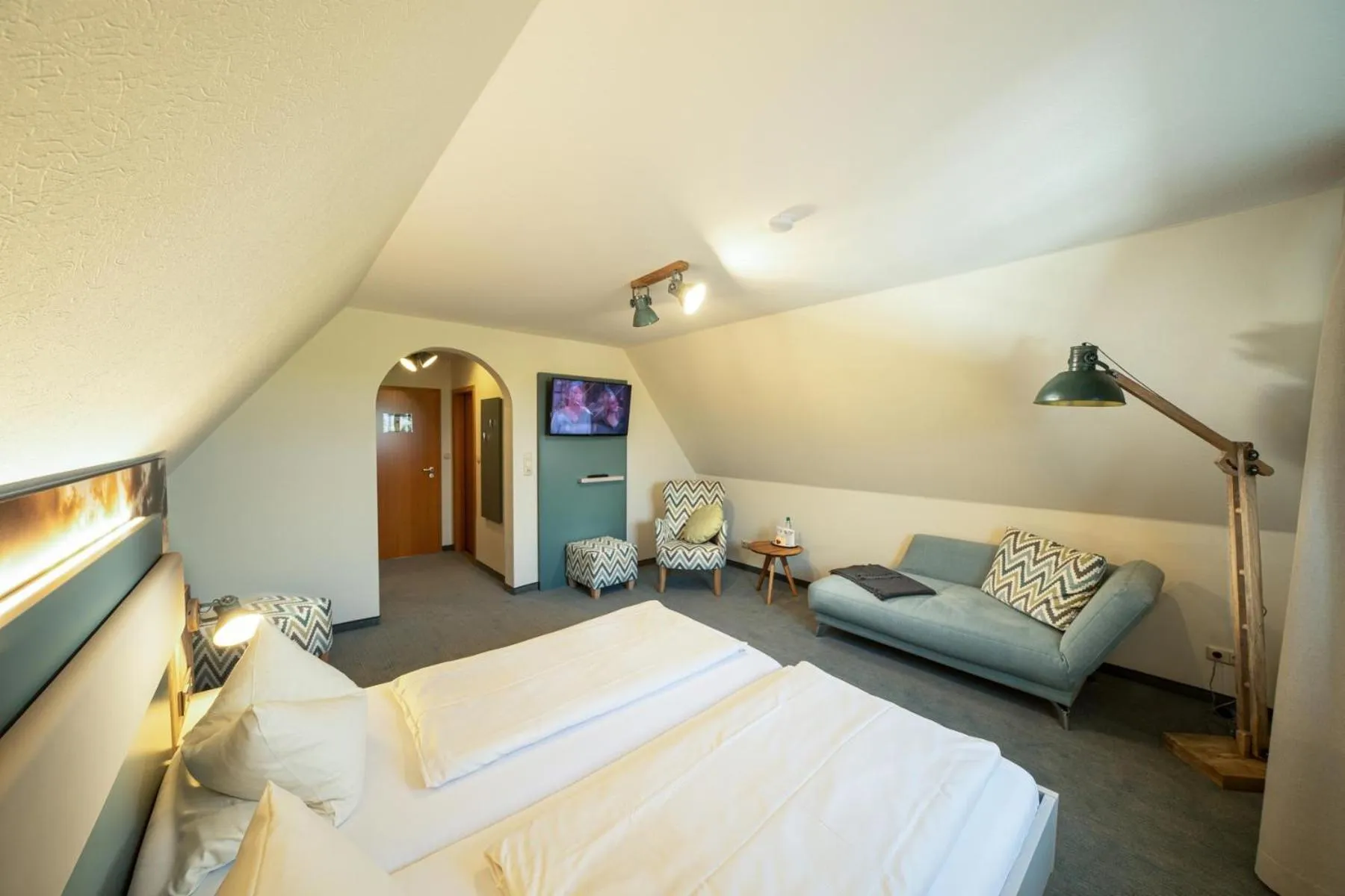 Bed in Deichhotel Grube