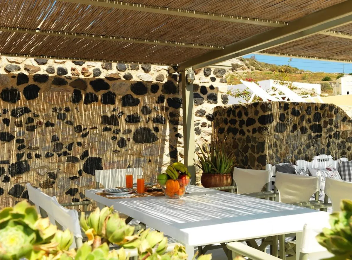 Balcony/Terrace in AFOURA HOUSES by K&K