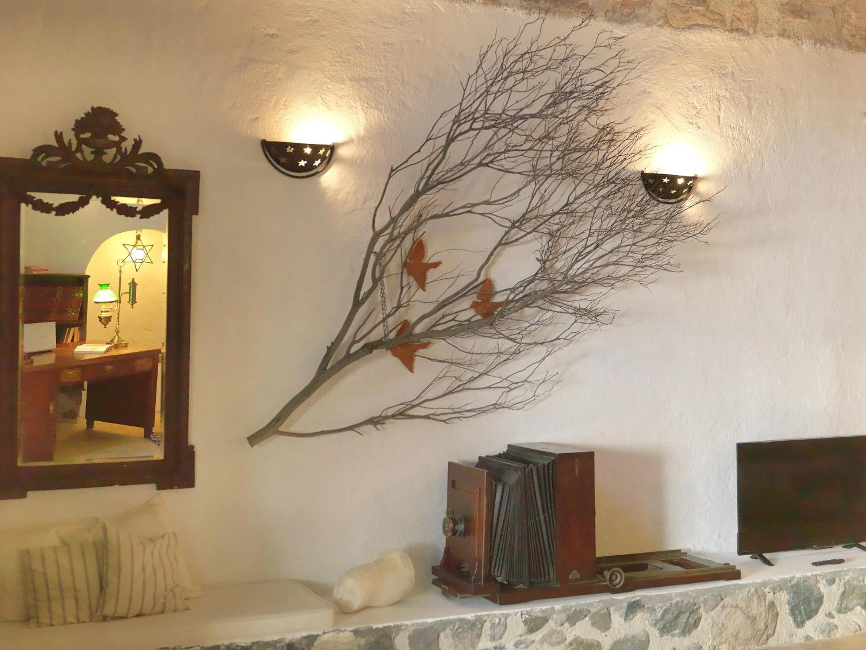 Decorative detail in AFOURA HOUSES by K&K