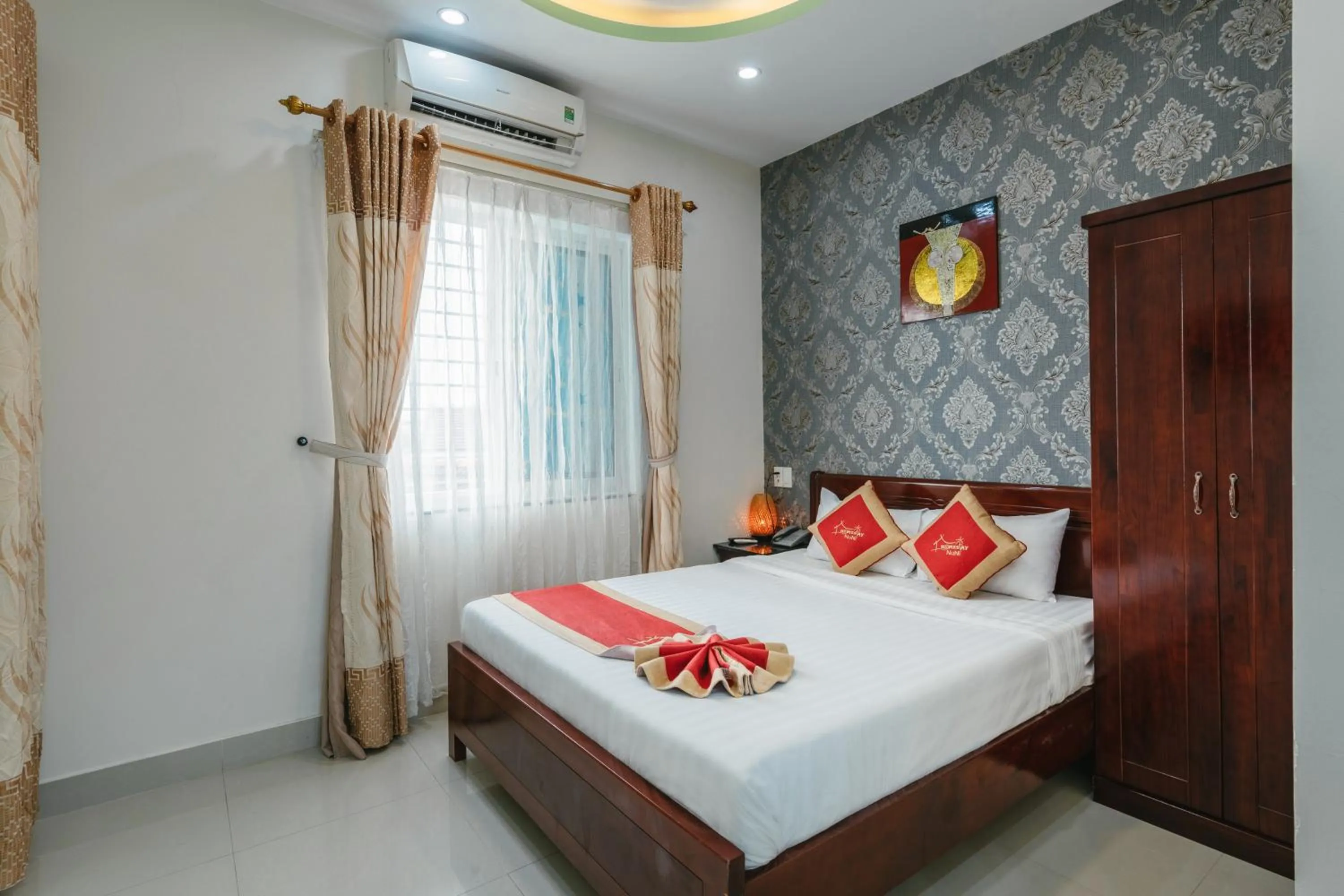 Bed in Nu Ni Homestay