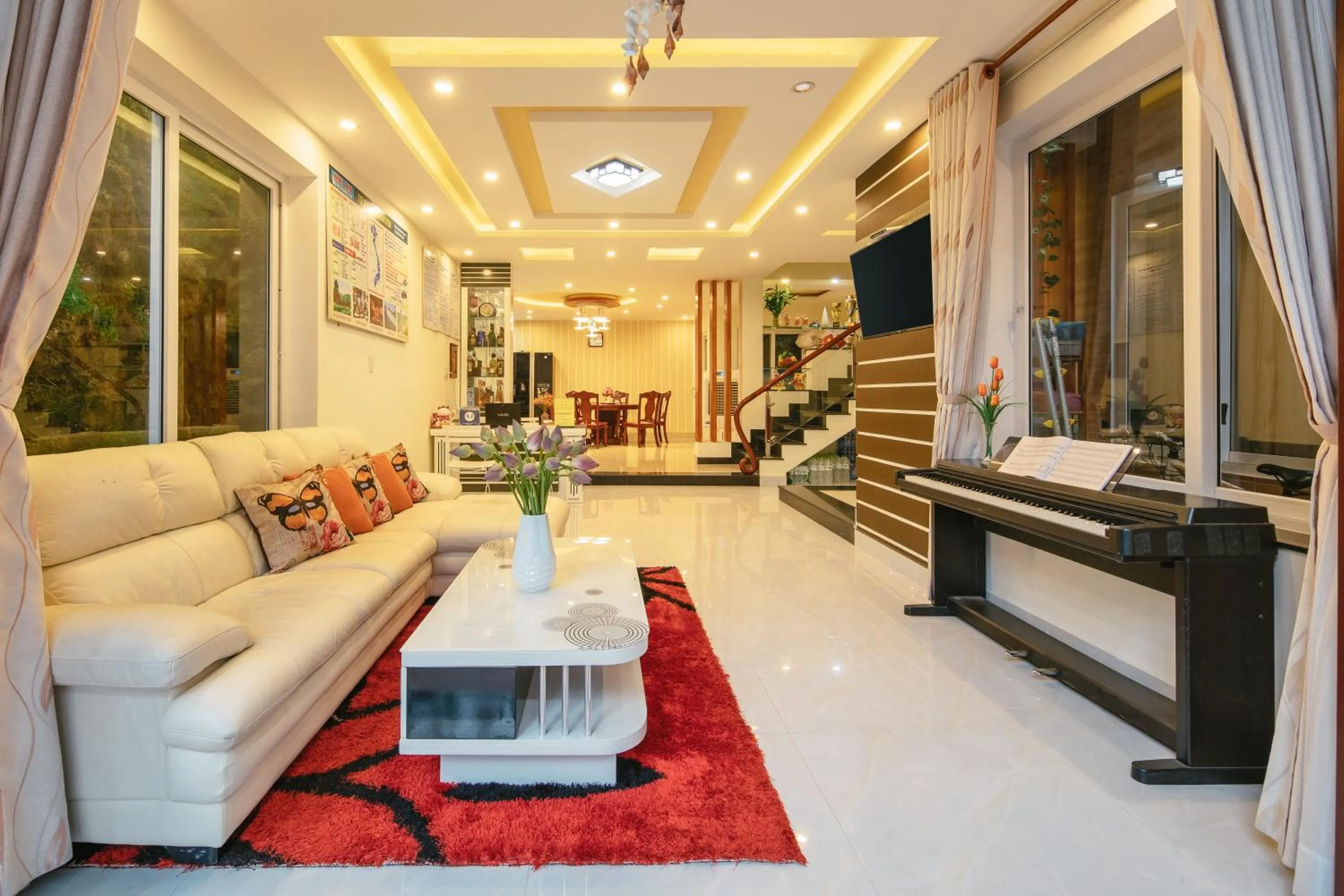 Lobby or reception in Nu Ni Homestay
