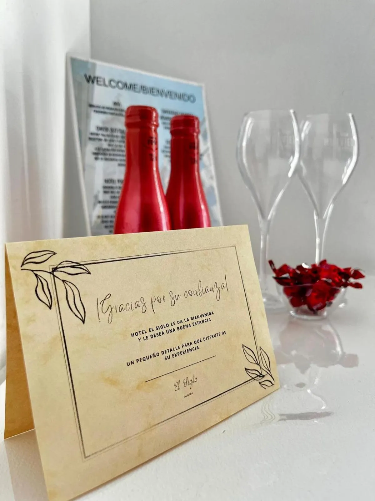 Decorative detail in Hotel El Siglo