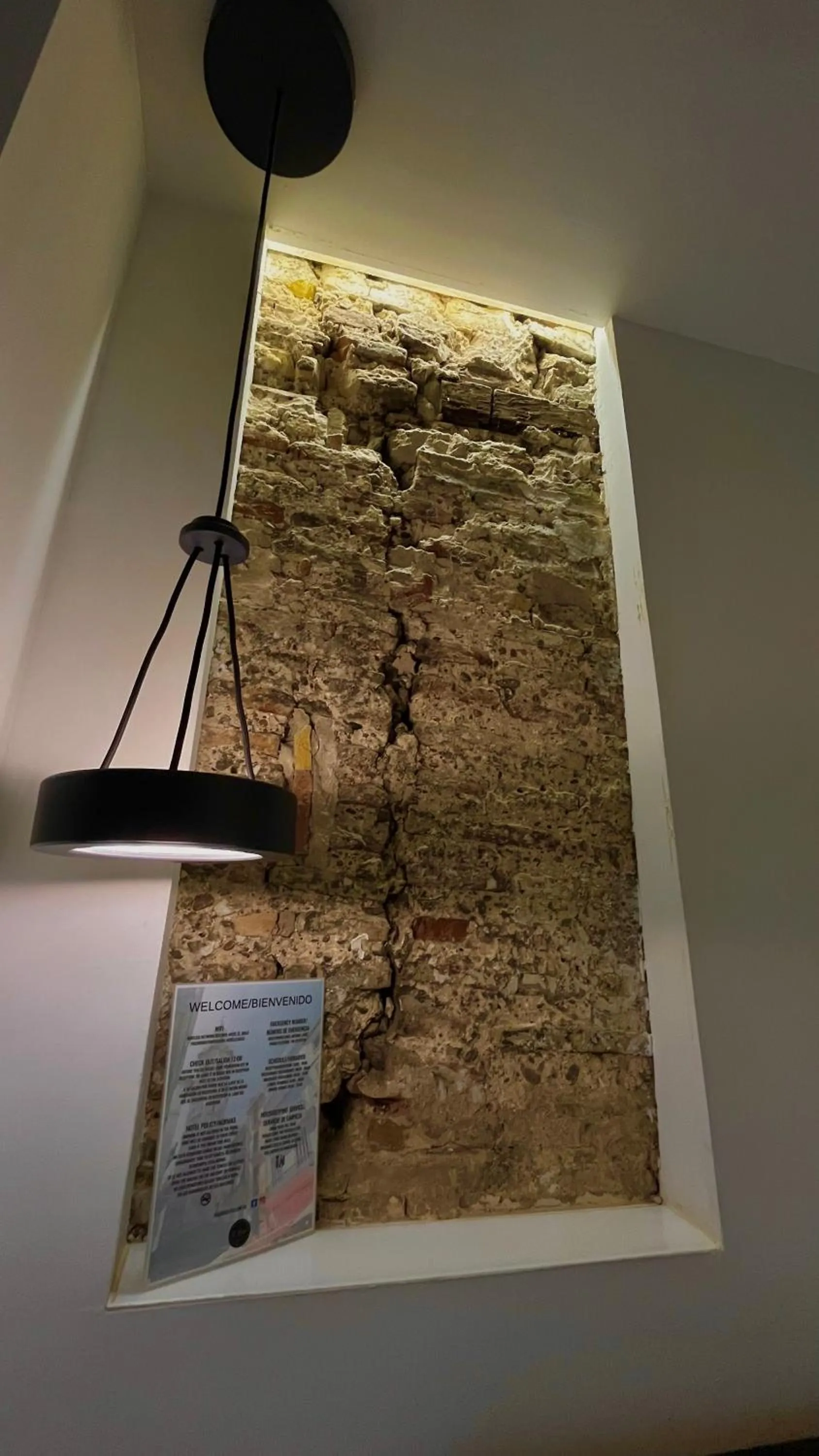 Decorative detail in Hotel El Siglo