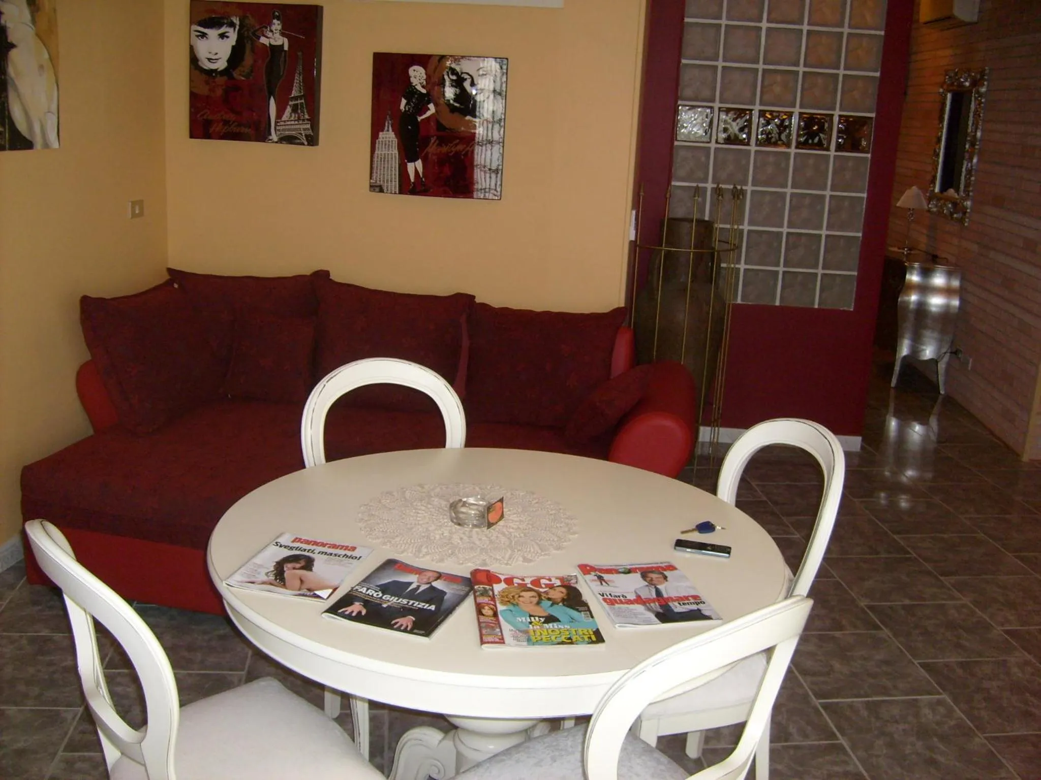 Living room in Hotel Sirio