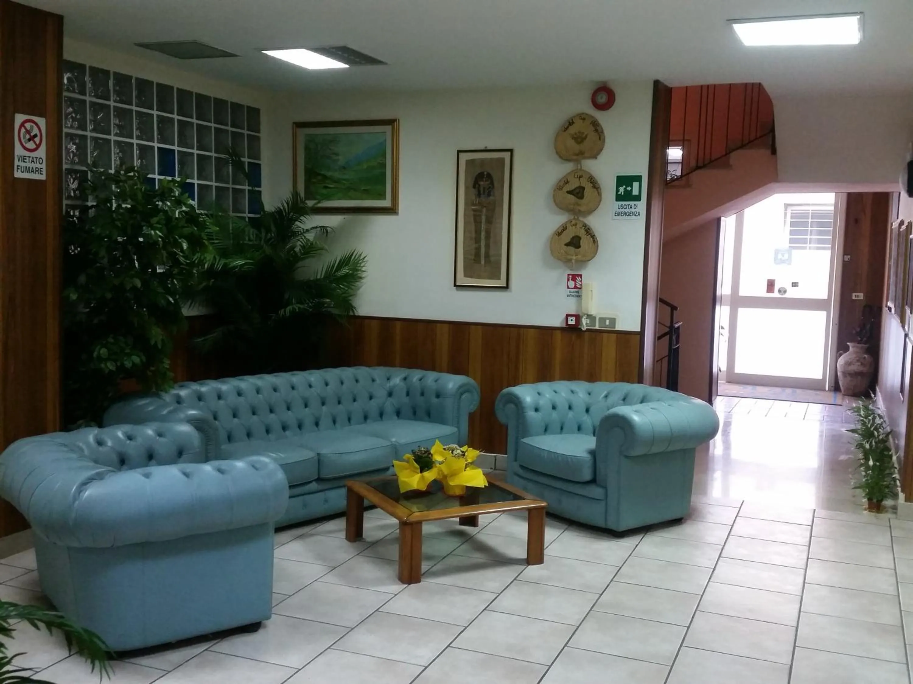 Lobby or reception in Hotel Sirio