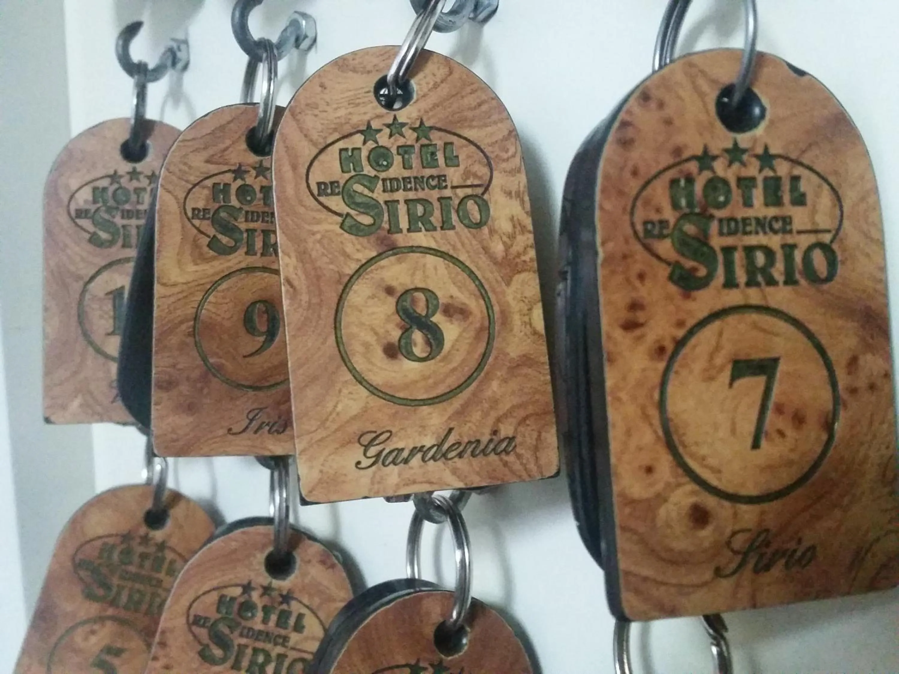 Logo/Certificate/Sign in Hotel Sirio