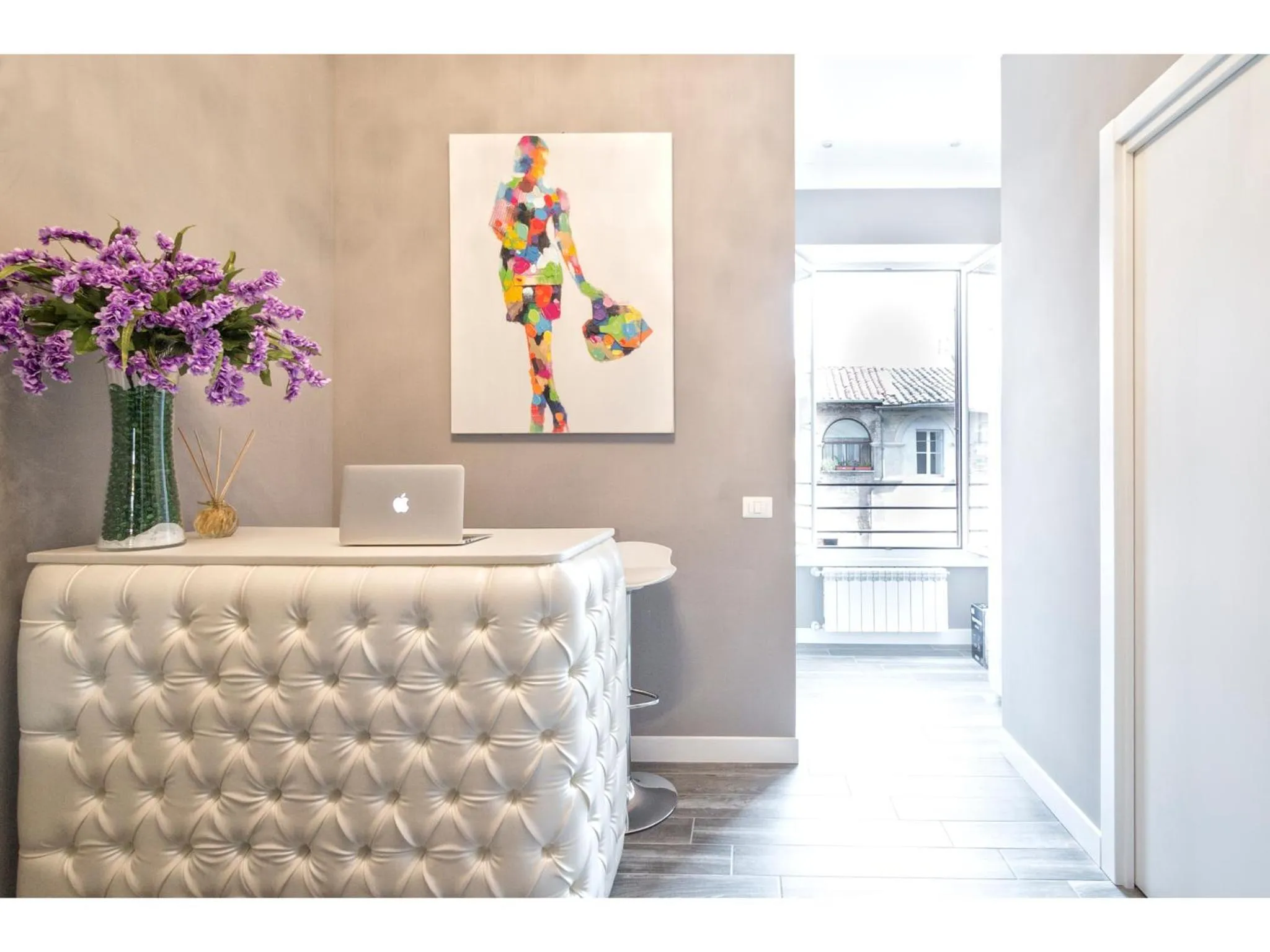 Lobby or reception in Lea Luxury Rooms